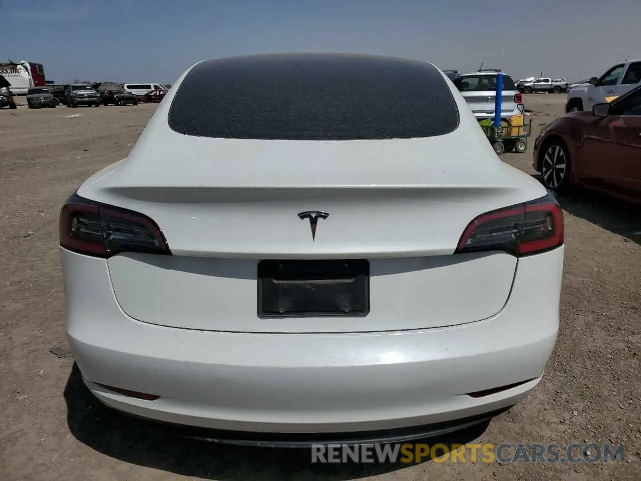 6 Photograph of a damaged car 5YJ3E1EAXPF542417 TESLA MODEL 3 2023