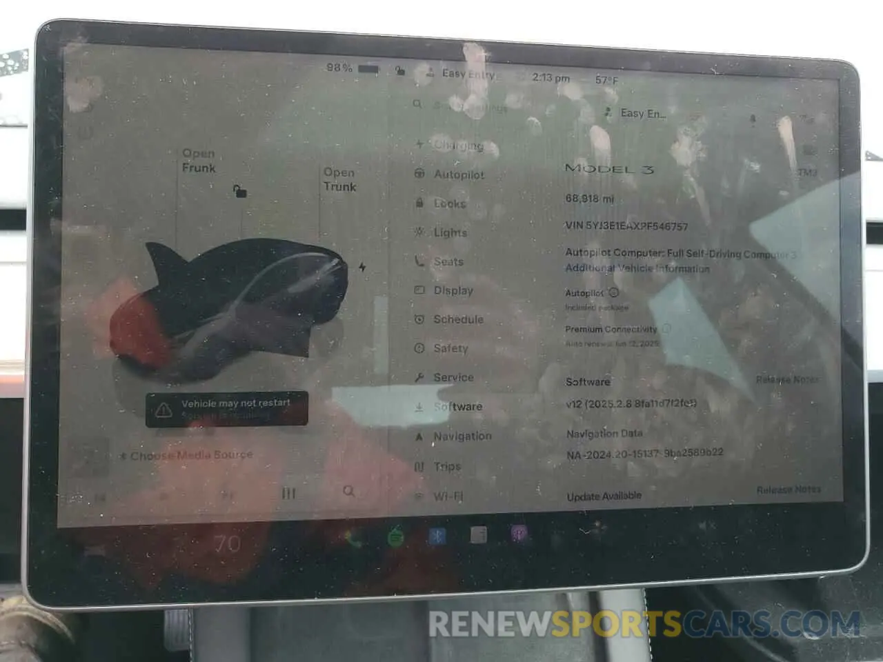 9 Photograph of a damaged car 5YJ3E1EAXPF546757 TESLA MODEL 3 2023