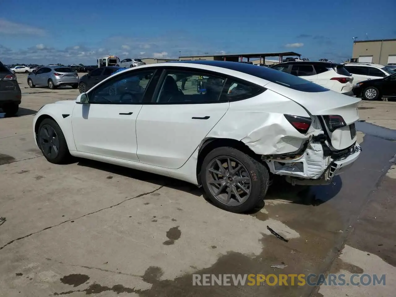 2 Photograph of a damaged car 5YJ3E1EAXPF547388 TESLA MODEL 3 2023