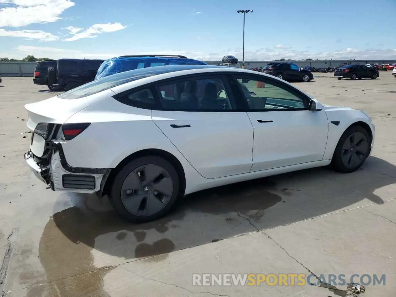 3 Photograph of a damaged car 5YJ3E1EAXPF547388 TESLA MODEL 3 2023