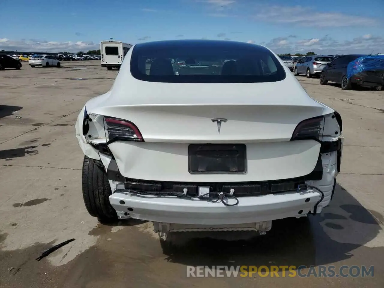 6 Photograph of a damaged car 5YJ3E1EAXPF547388 TESLA MODEL 3 2023