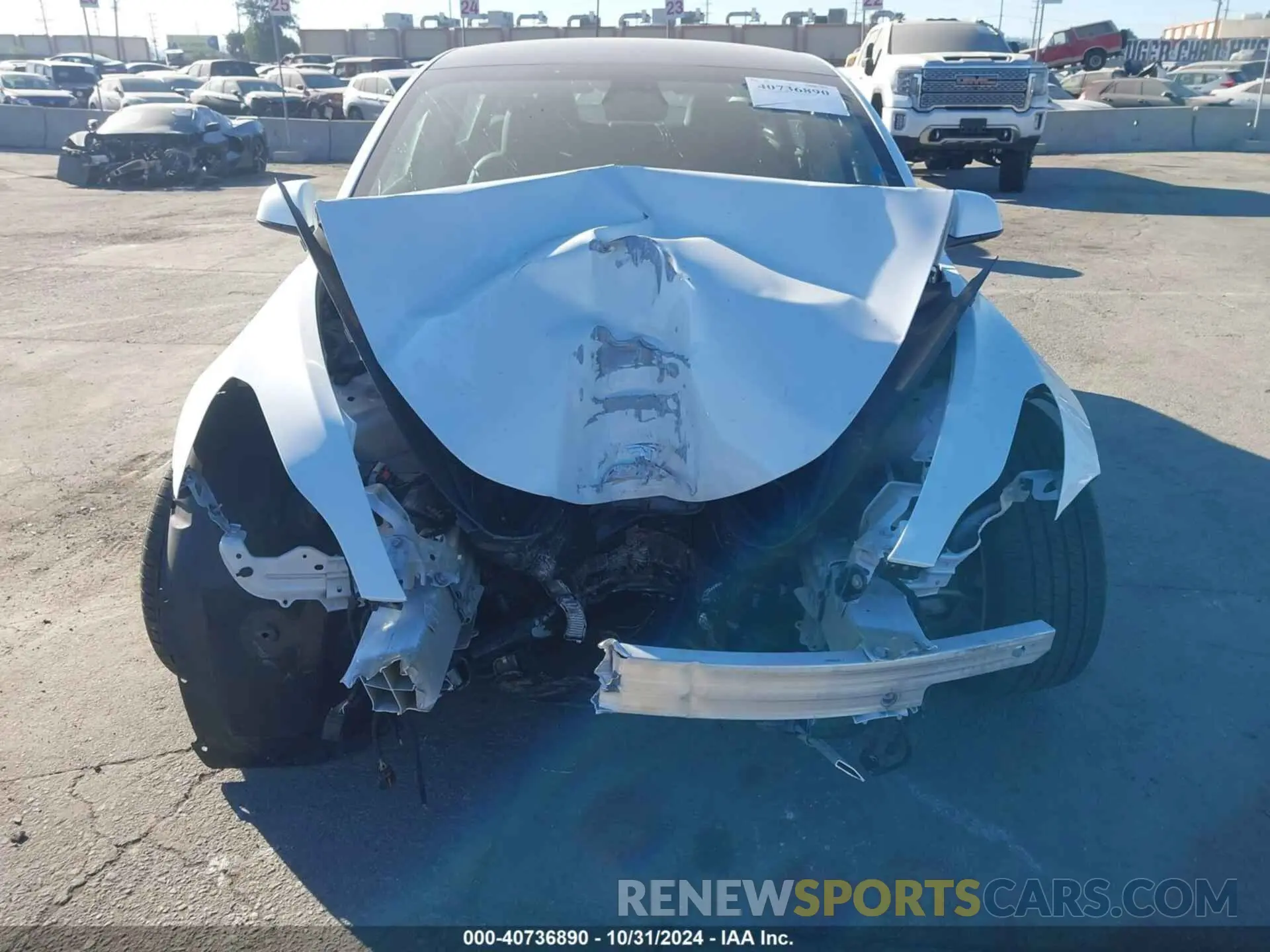 12 Photograph of a damaged car 5YJ3E1EAXPF550758 TESLA MODEL 3 2023