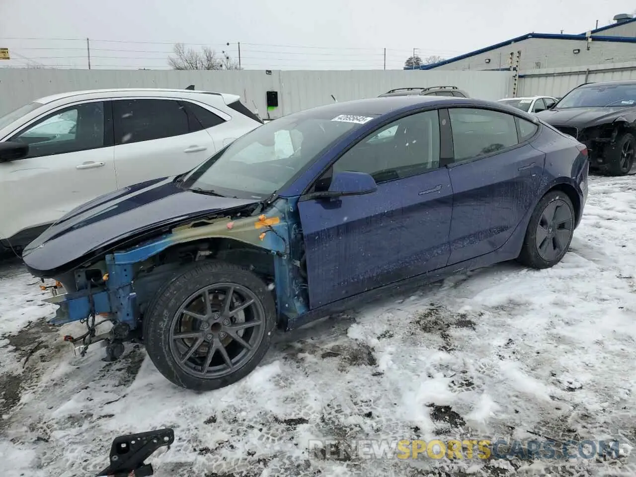 1 Photograph of a damaged car 5YJ3E1EAXPF562358 TESLA MODEL 3 2023
