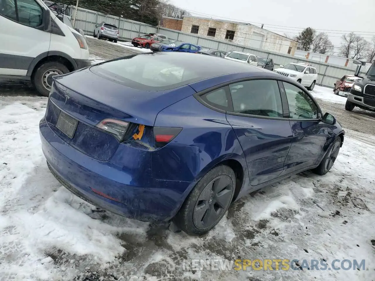 3 Photograph of a damaged car 5YJ3E1EAXPF562358 TESLA MODEL 3 2023