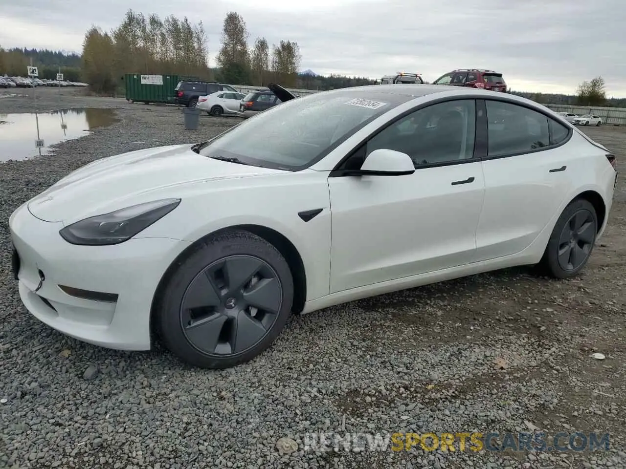 1 Photograph of a damaged car 5YJ3E1EAXPF568015 TESLA MODEL 3 2023
