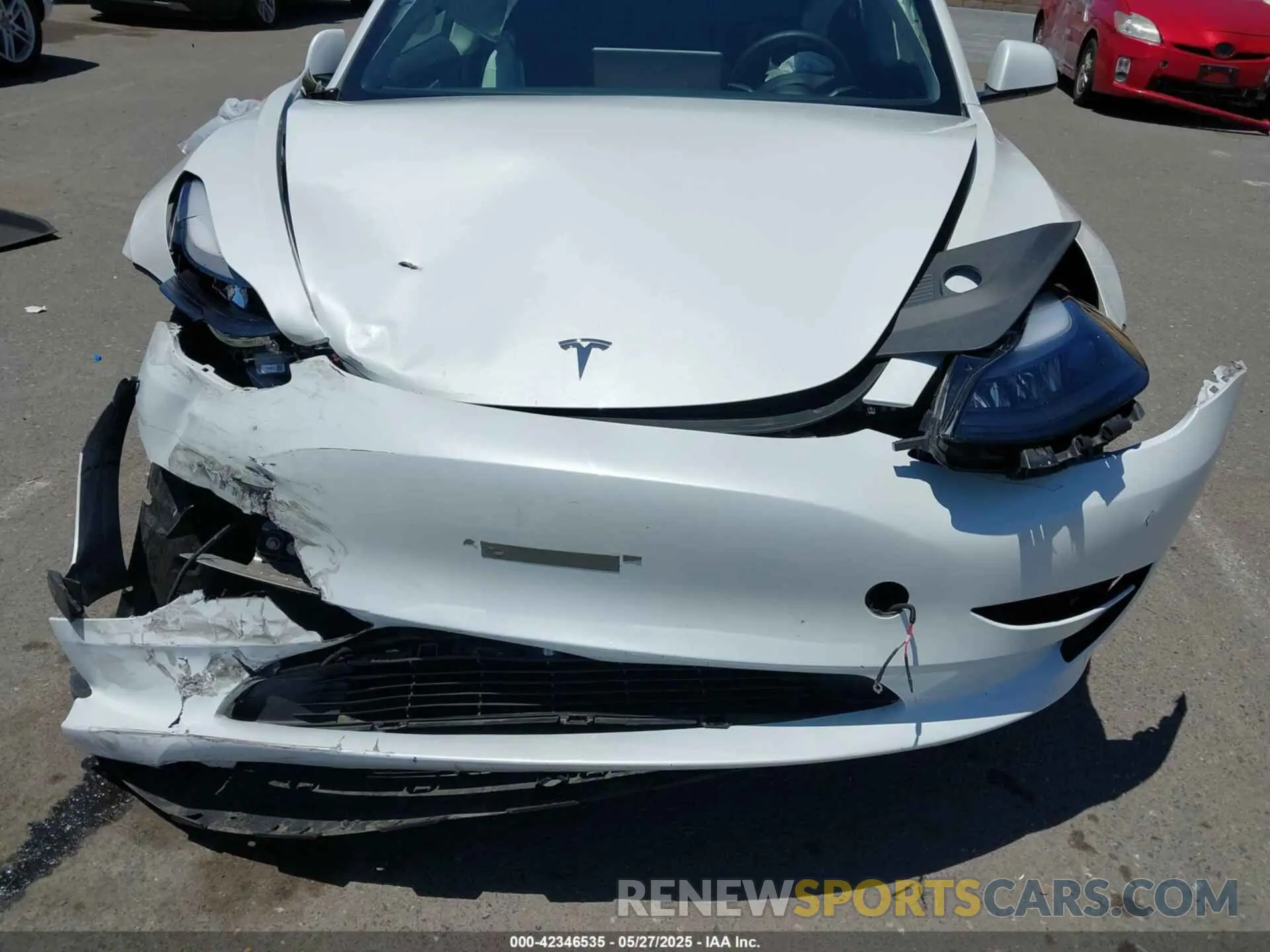 6 Photograph of a damaged car 5YJ3E1EAXPF568984 TESLA MODEL 3 2023