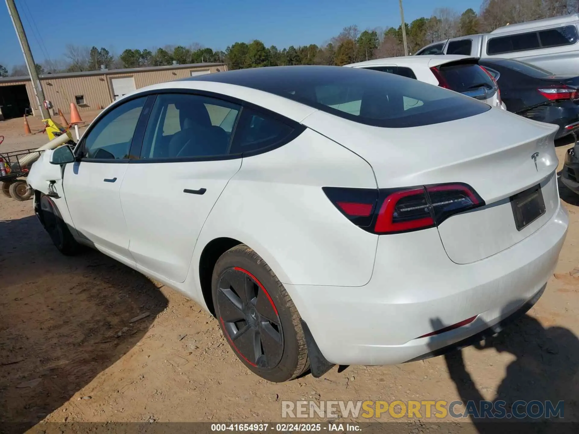 3 Photograph of a damaged car 5YJ3E1EAXPF570038 TESLA MODEL 3 2023