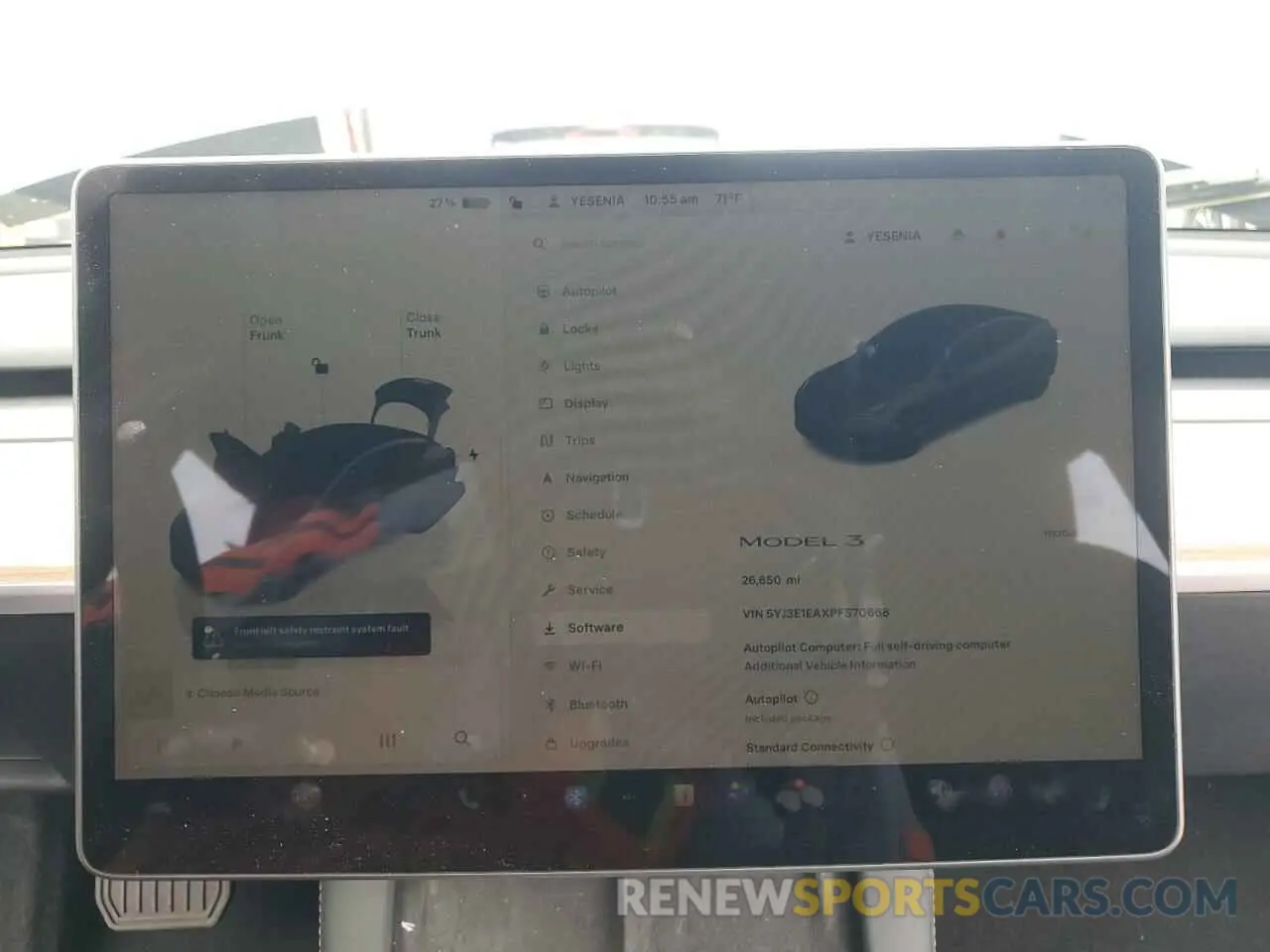9 Photograph of a damaged car 5YJ3E1EAXPF570668 TESLA MODEL 3 2023