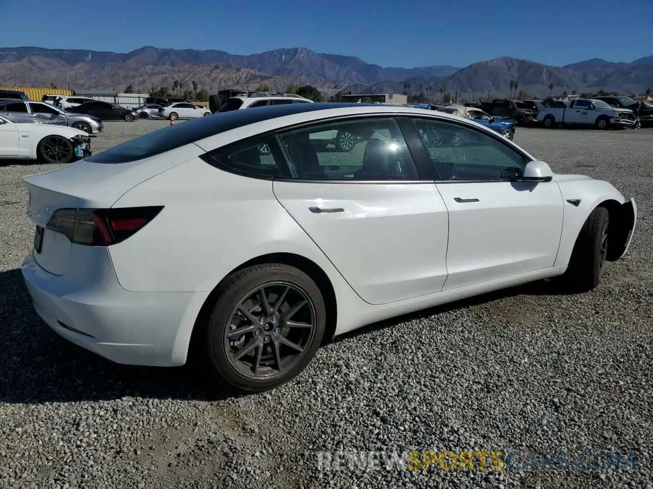 3 Photograph of a damaged car 5YJ3E1EAXPF571822 TESLA MODEL 3 2023