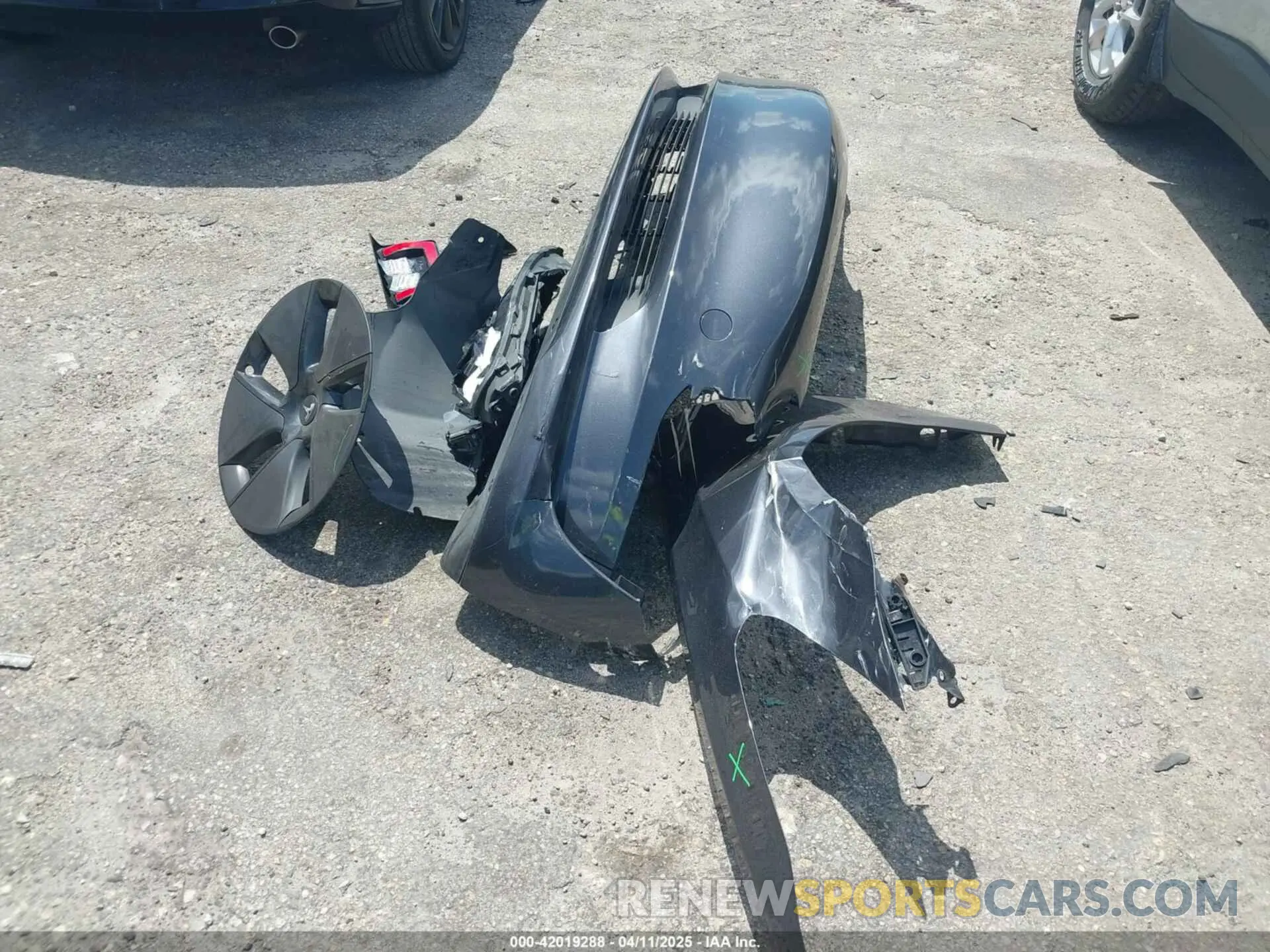 12 Photograph of a damaged car 5YJ3E1EAXPF575448 TESLA MODEL 3 2023