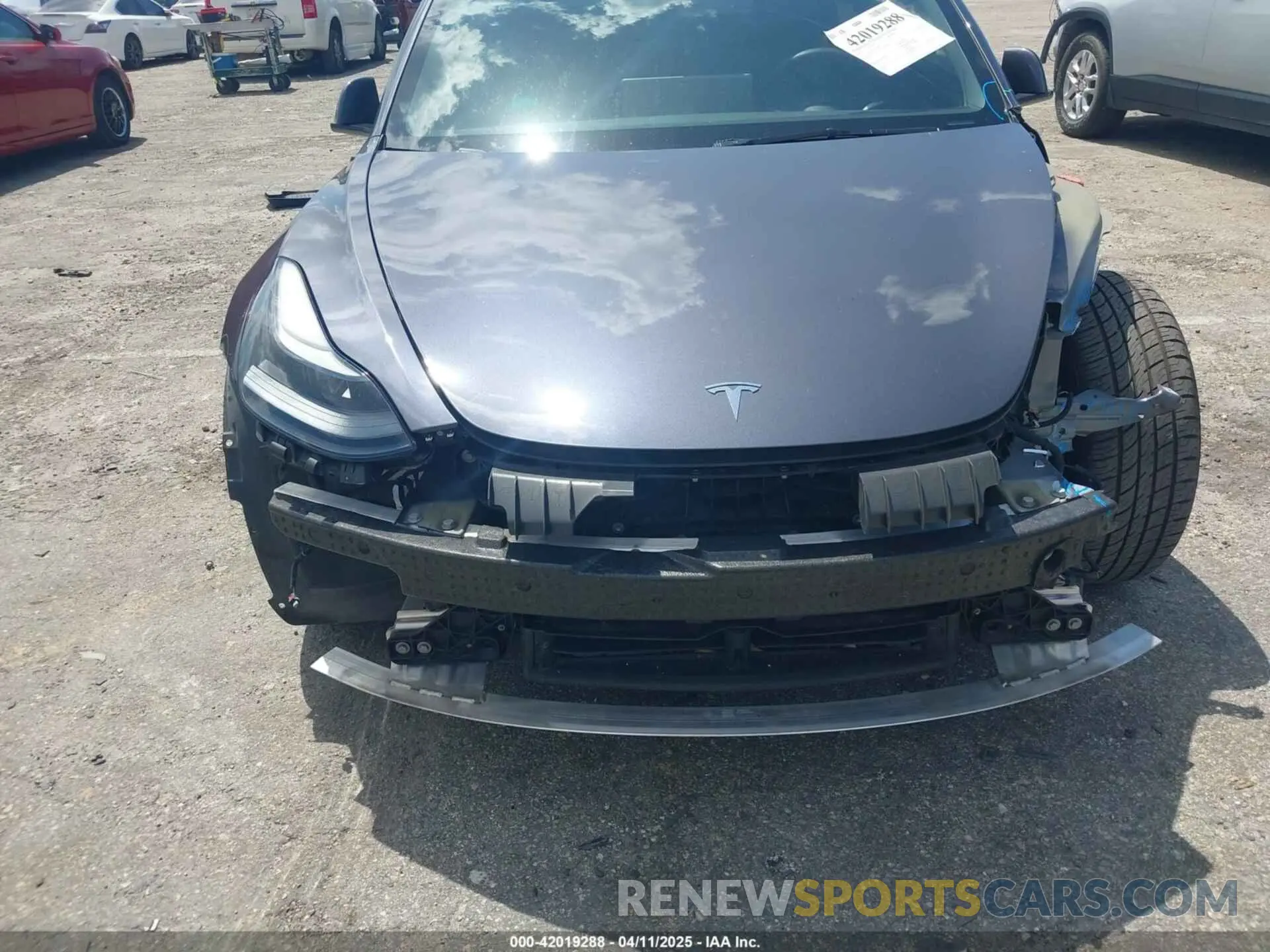 6 Photograph of a damaged car 5YJ3E1EAXPF575448 TESLA MODEL 3 2023
