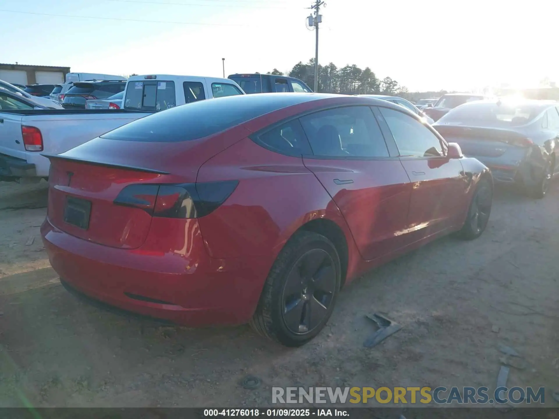 4 Photograph of a damaged car 5YJ3E1EAXPF600218 TESLA MODEL 3 2023