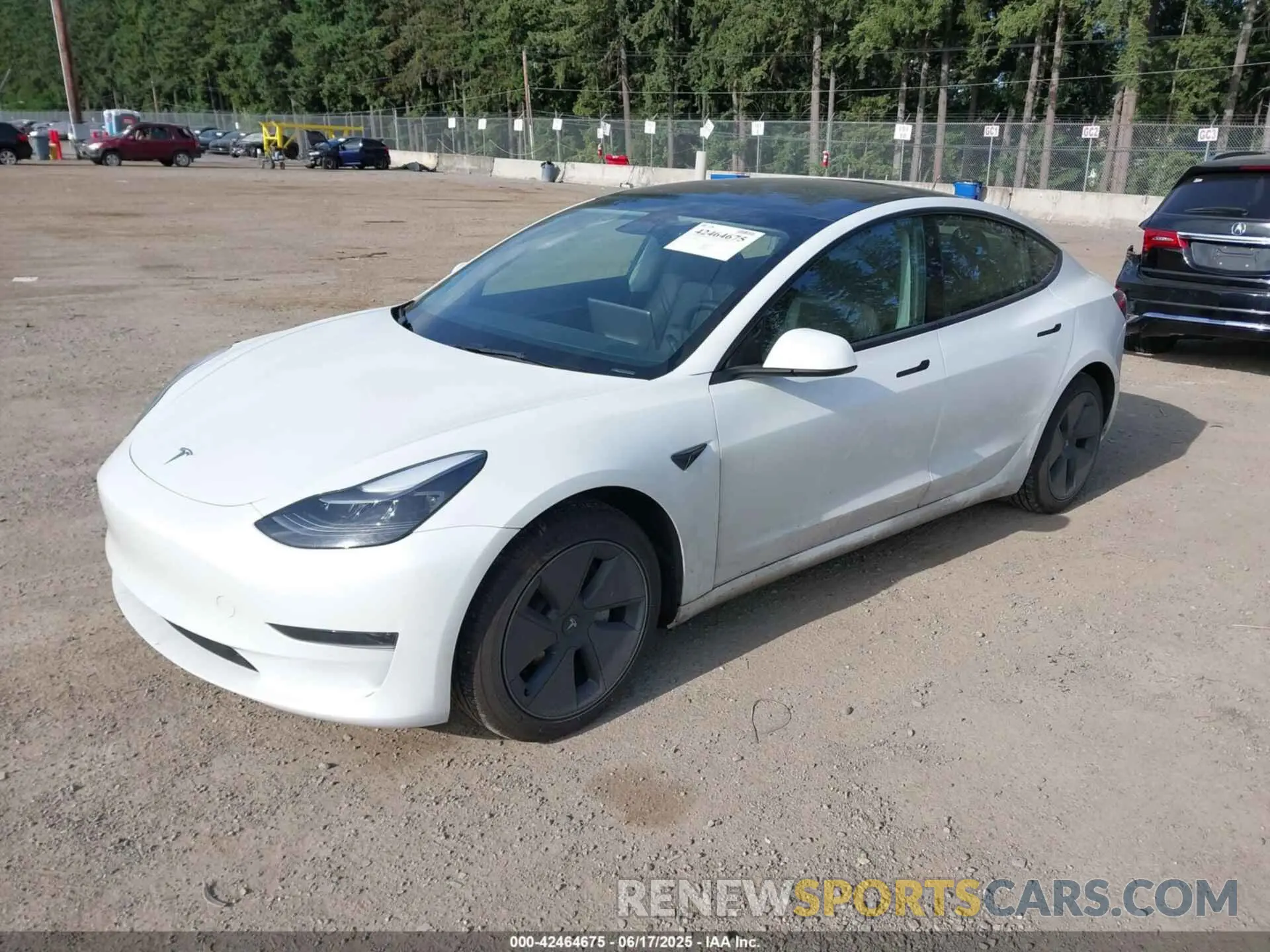 2 Photograph of a damaged car 5YJ3E1EAXPF609792 TESLA MODEL 3 2023
