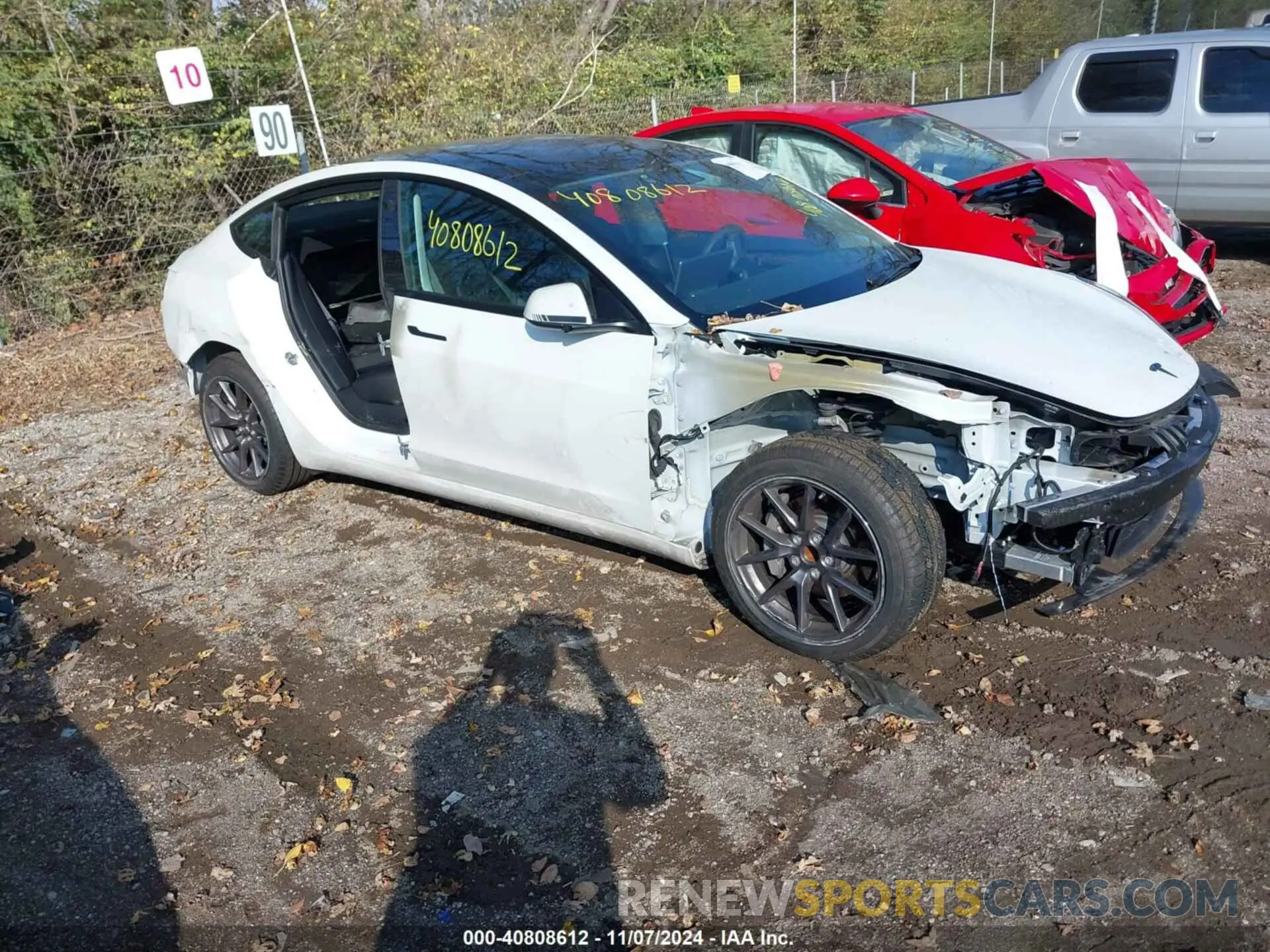 1 Photograph of a damaged car 5YJ3E1EAXPF611302 TESLA MODEL 3 2023