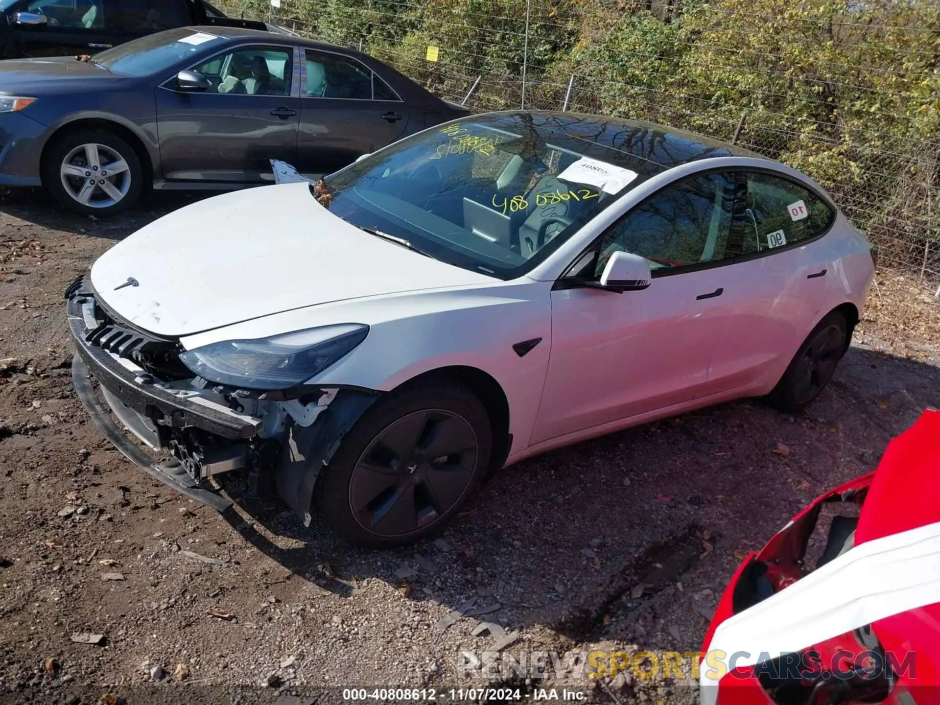 2 Photograph of a damaged car 5YJ3E1EAXPF611302 TESLA MODEL 3 2023