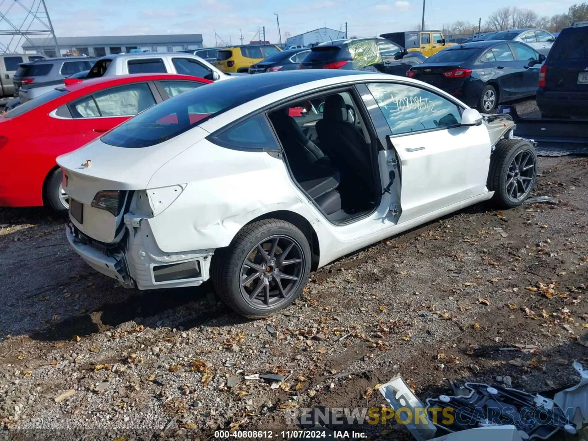 4 Photograph of a damaged car 5YJ3E1EAXPF611302 TESLA MODEL 3 2023