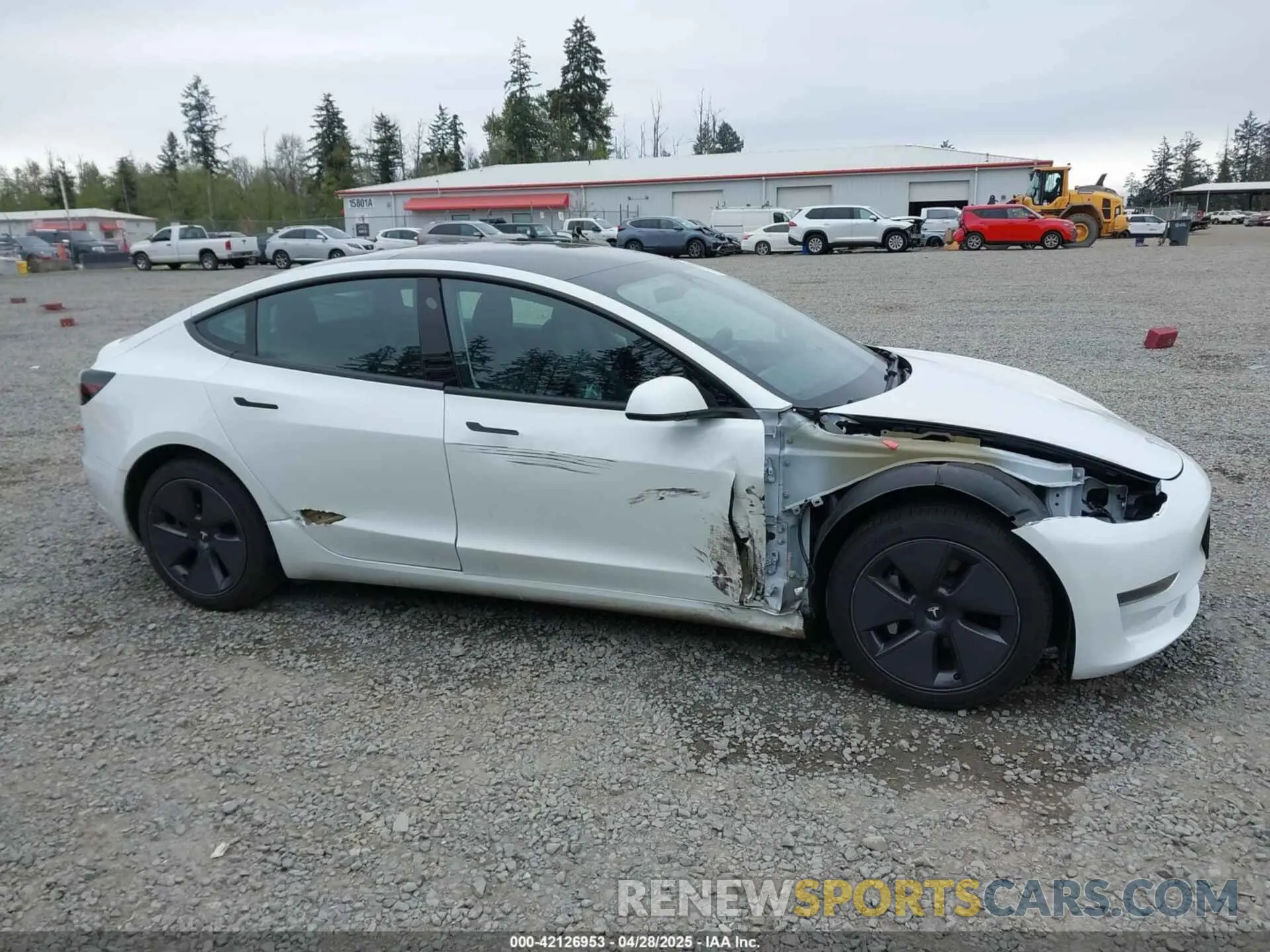 14 Photograph of a damaged car 5YJ3E1EAXPF611882 TESLA MODEL 3 2023