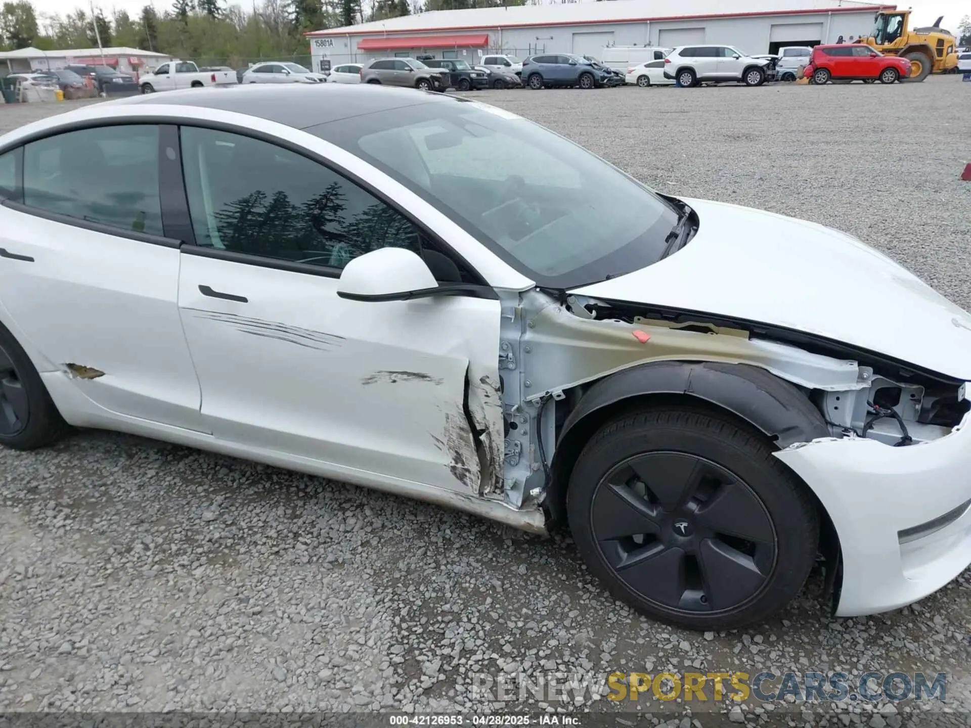6 Photograph of a damaged car 5YJ3E1EAXPF611882 TESLA MODEL 3 2023