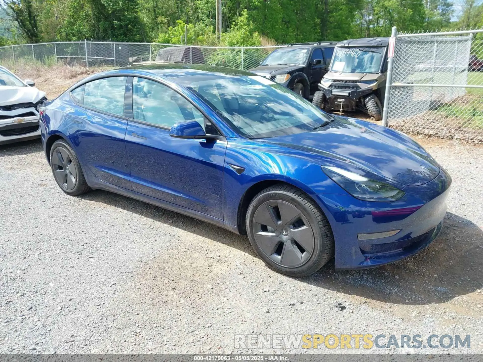 1 Photograph of a damaged car 5YJ3E1EAXPF620484 TESLA MODEL 3 2023