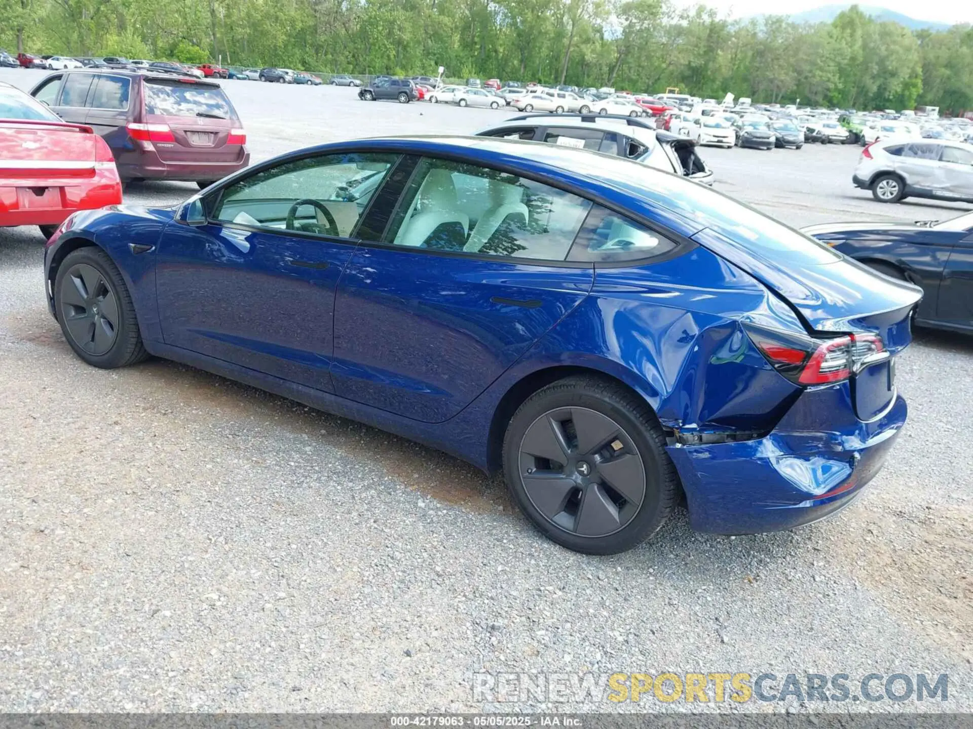 3 Photograph of a damaged car 5YJ3E1EAXPF620484 TESLA MODEL 3 2023