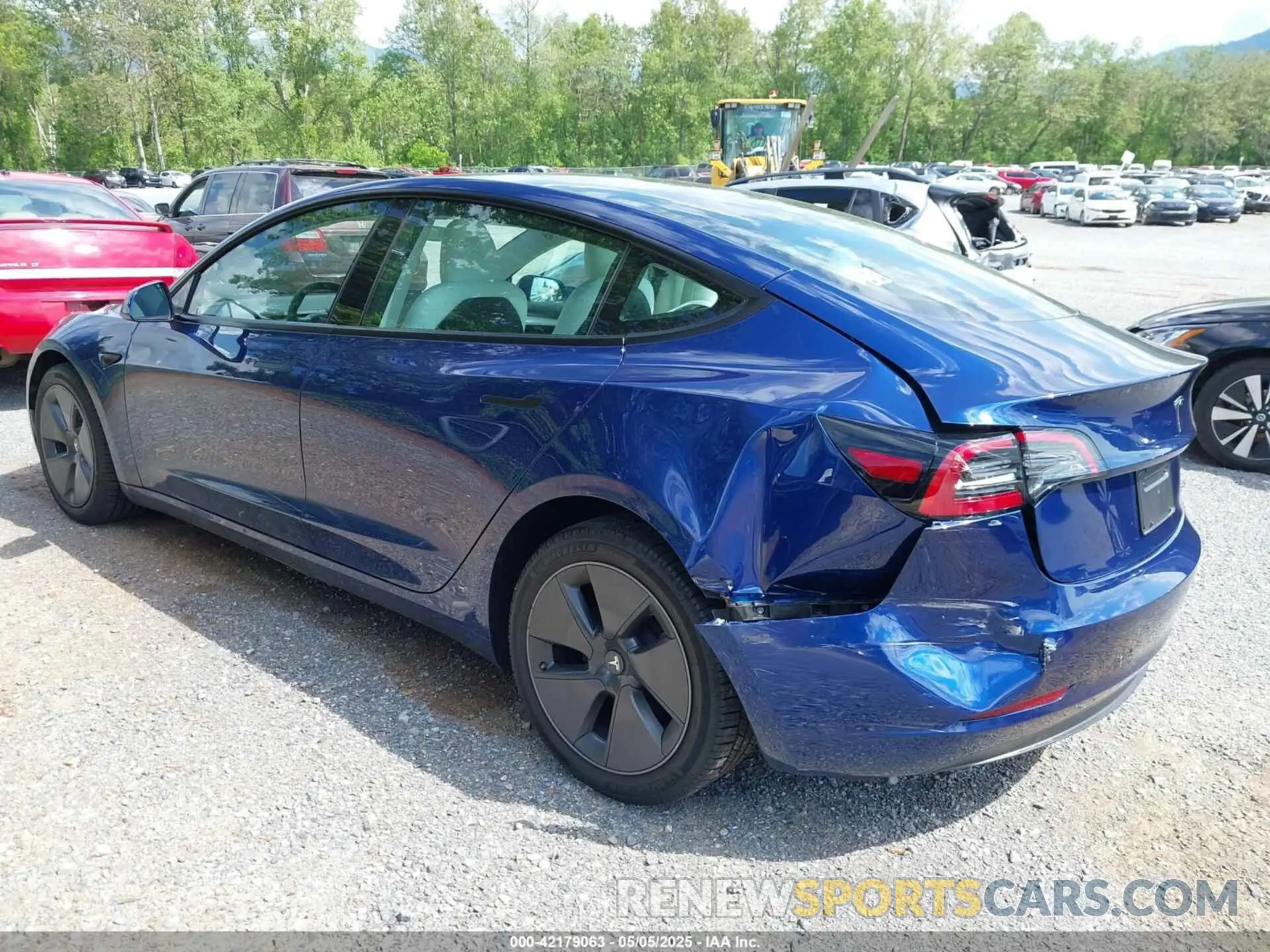 6 Photograph of a damaged car 5YJ3E1EAXPF620484 TESLA MODEL 3 2023