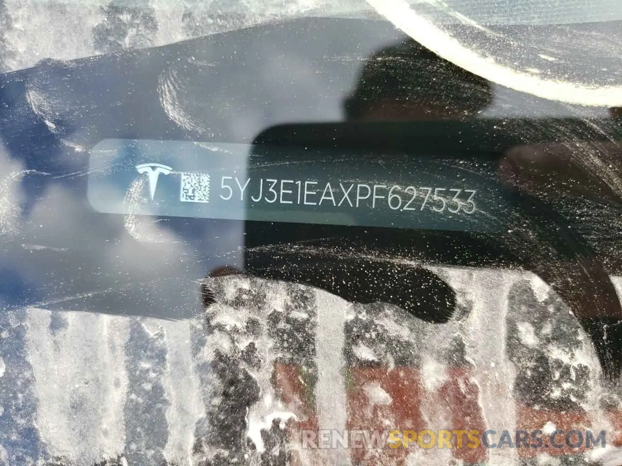 12 Photograph of a damaged car 5YJ3E1EAXPF627533 TESLA MODEL 3 2023