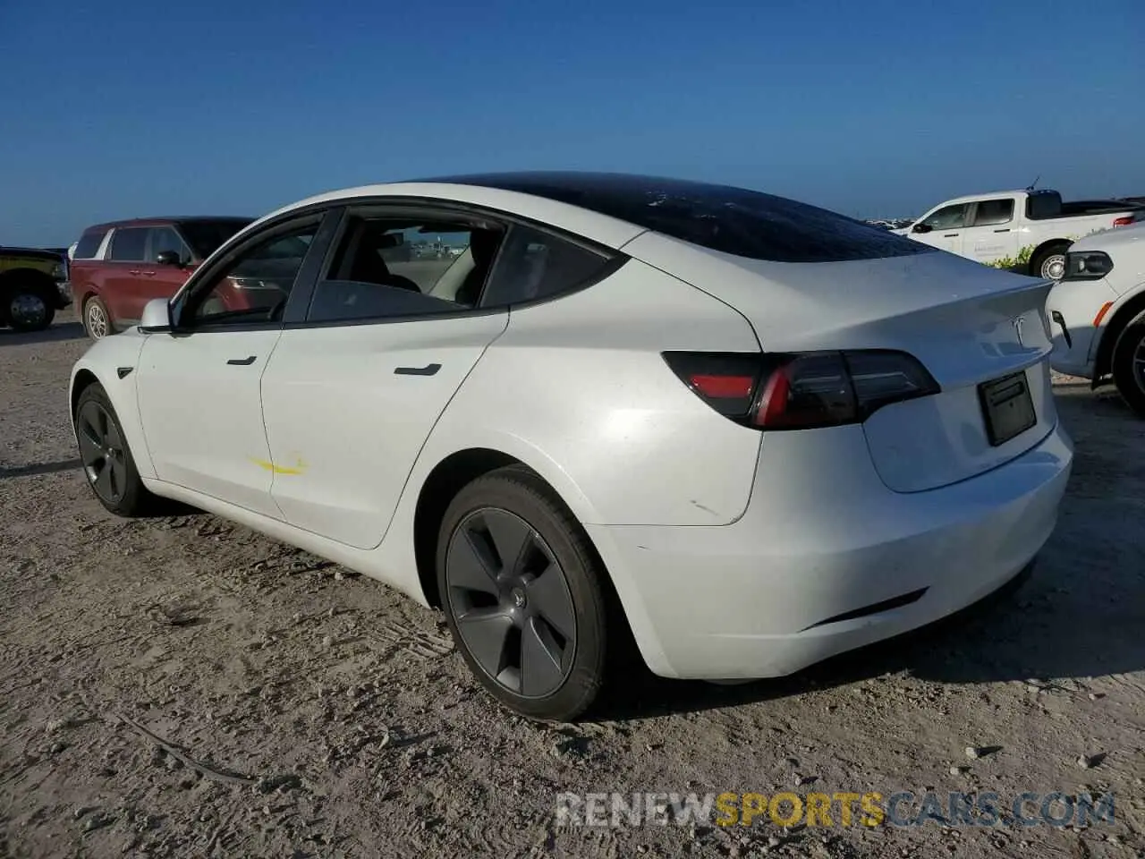 2 Photograph of a damaged car 5YJ3E1EAXPF627533 TESLA MODEL 3 2023