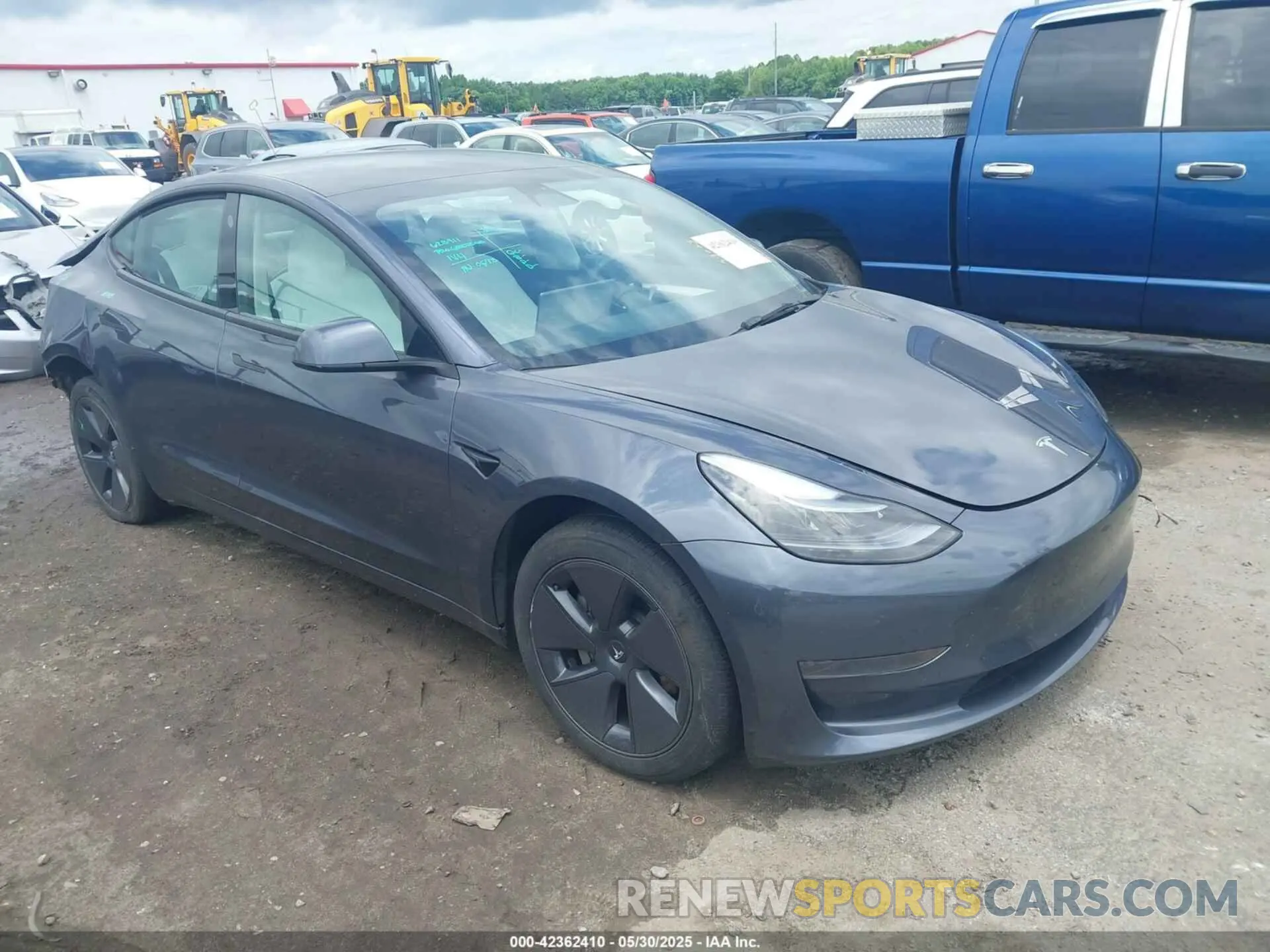1 Photograph of a damaged car 5YJ3E1EAXPF628911 TESLA MODEL 3 2023