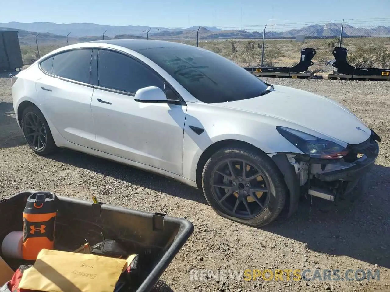4 Photograph of a damaged car 5YJ3E1EAXPF641657 TESLA MODEL 3 2023