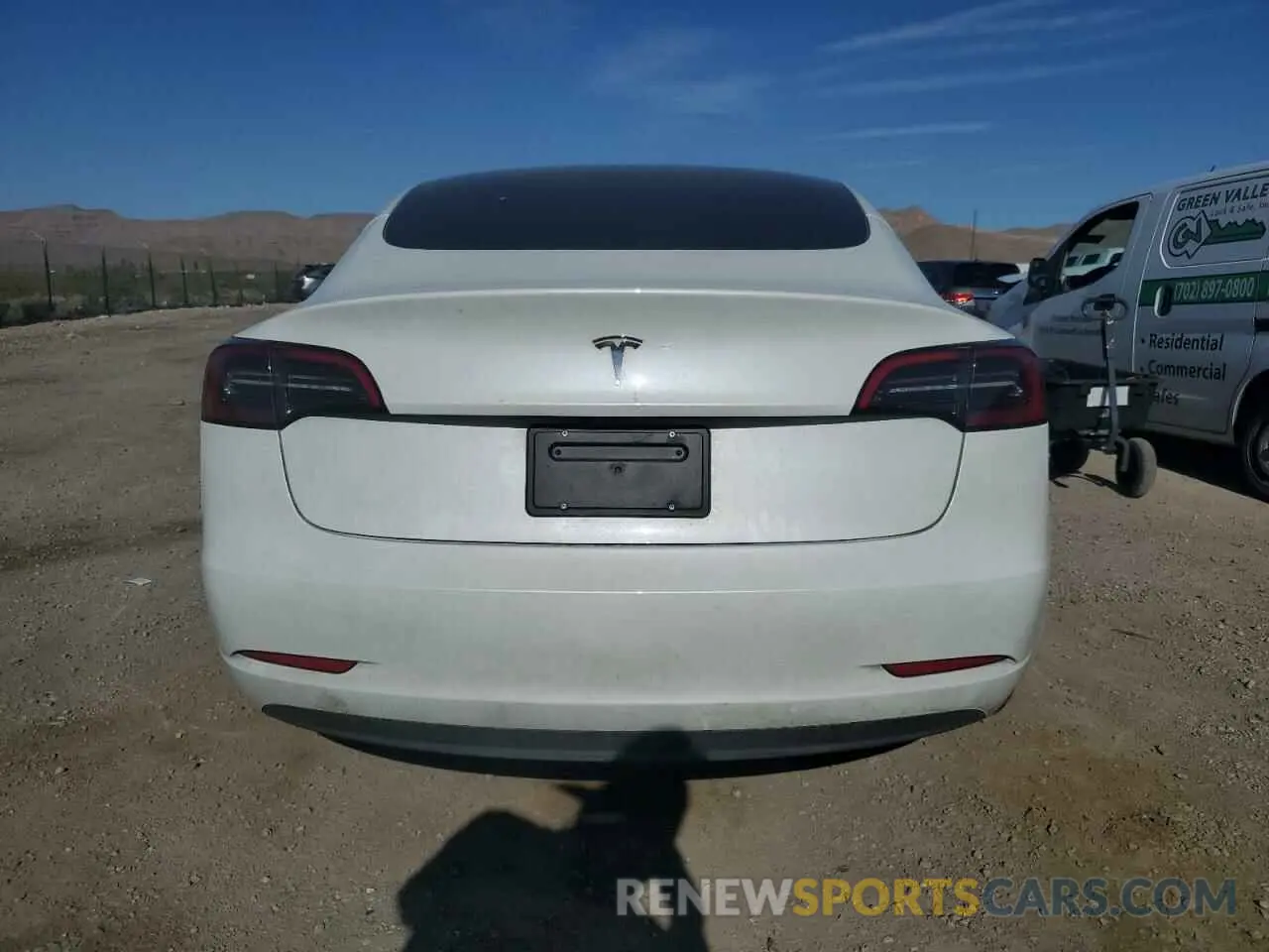 6 Photograph of a damaged car 5YJ3E1EAXPF641657 TESLA MODEL 3 2023