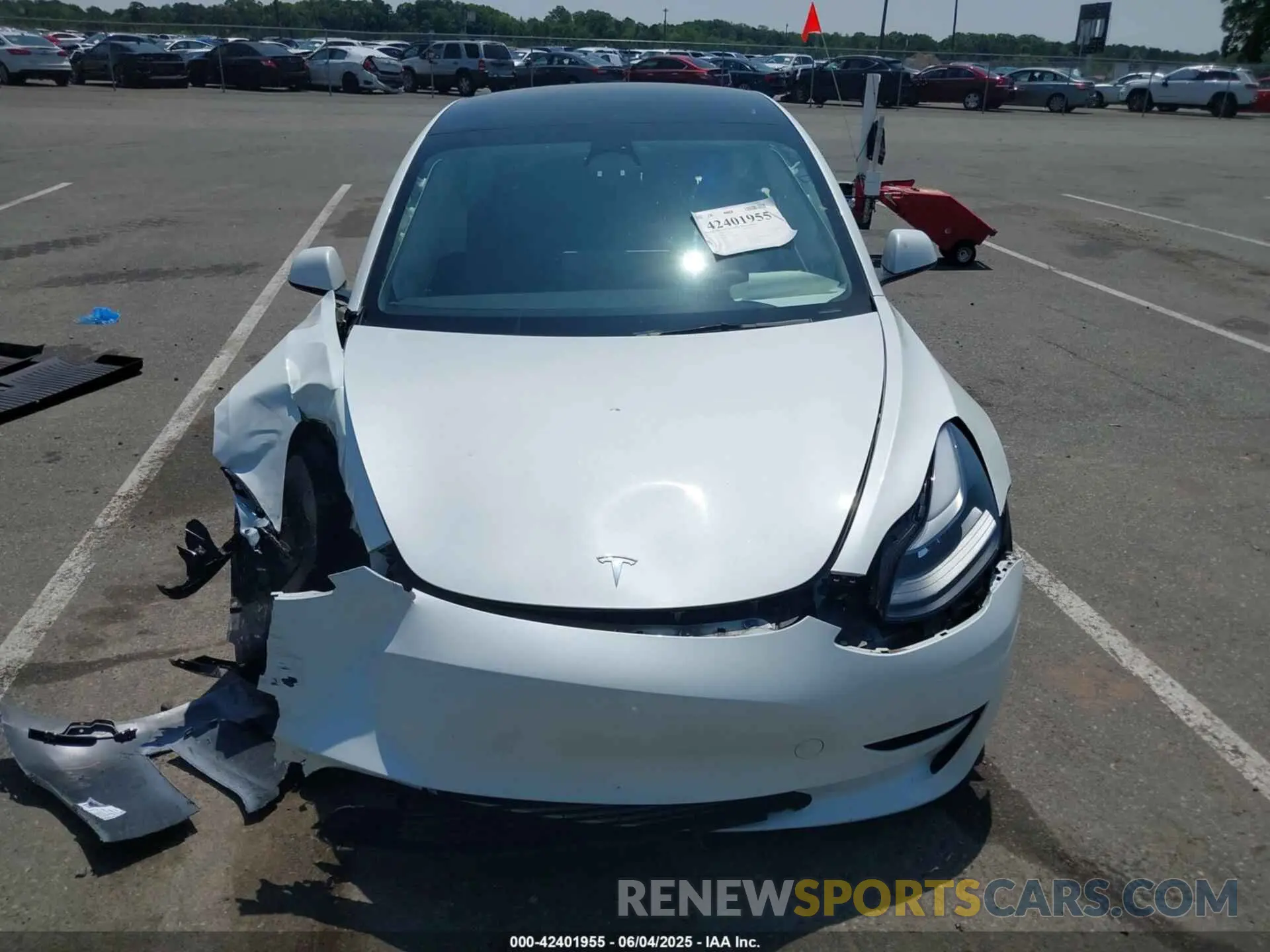 6 Photograph of a damaged car 5YJ3E1EAXPF645384 TESLA MODEL 3 2023