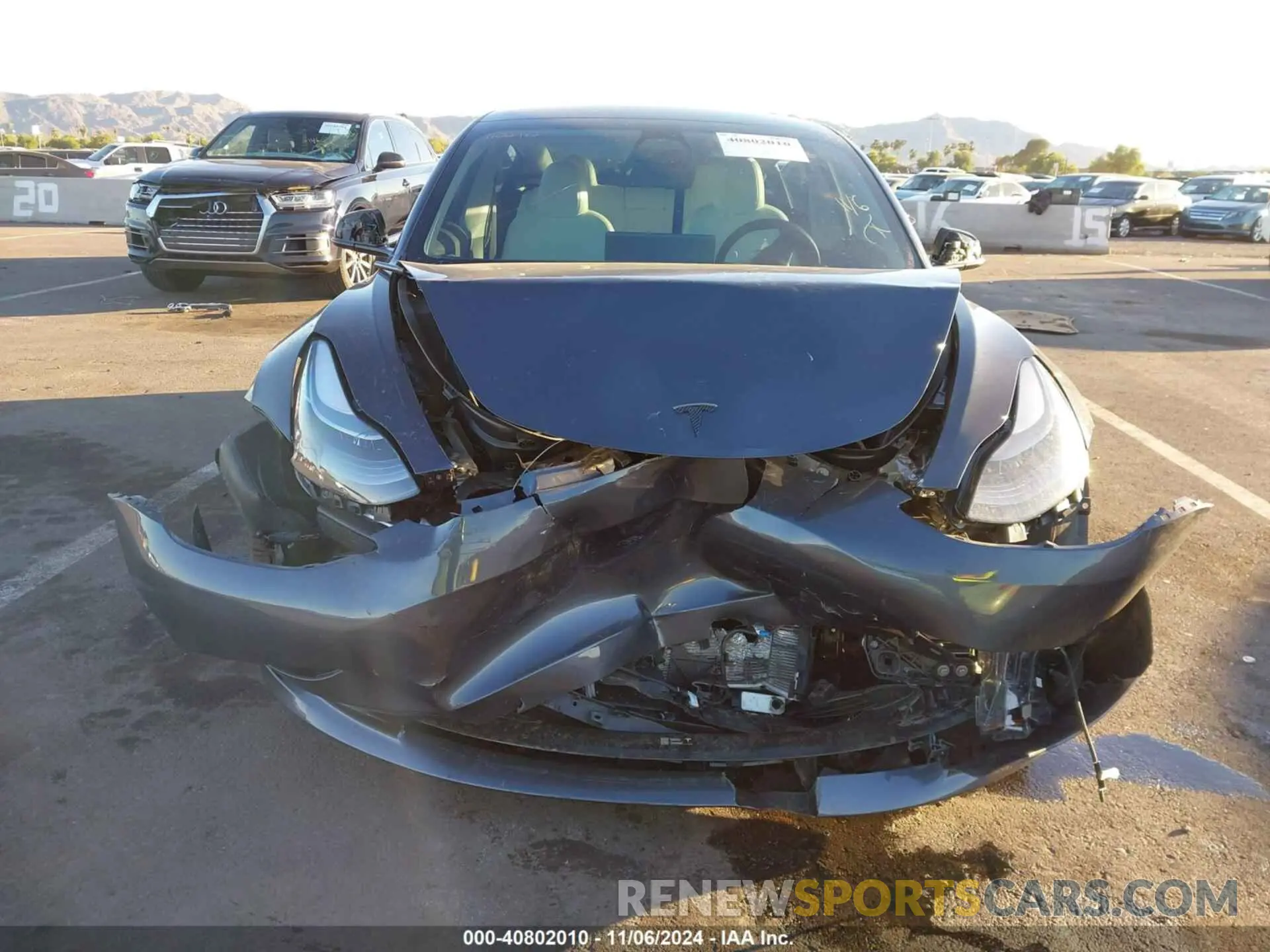11 Photograph of a damaged car 5YJ3E1EAXPF650830 TESLA MODEL 3 2023