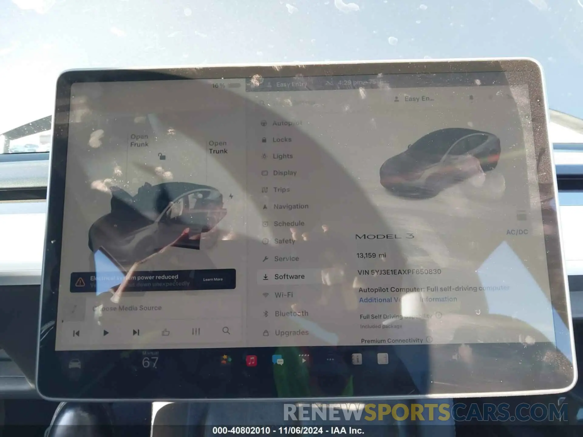 17 Photograph of a damaged car 5YJ3E1EAXPF650830 TESLA MODEL 3 2023