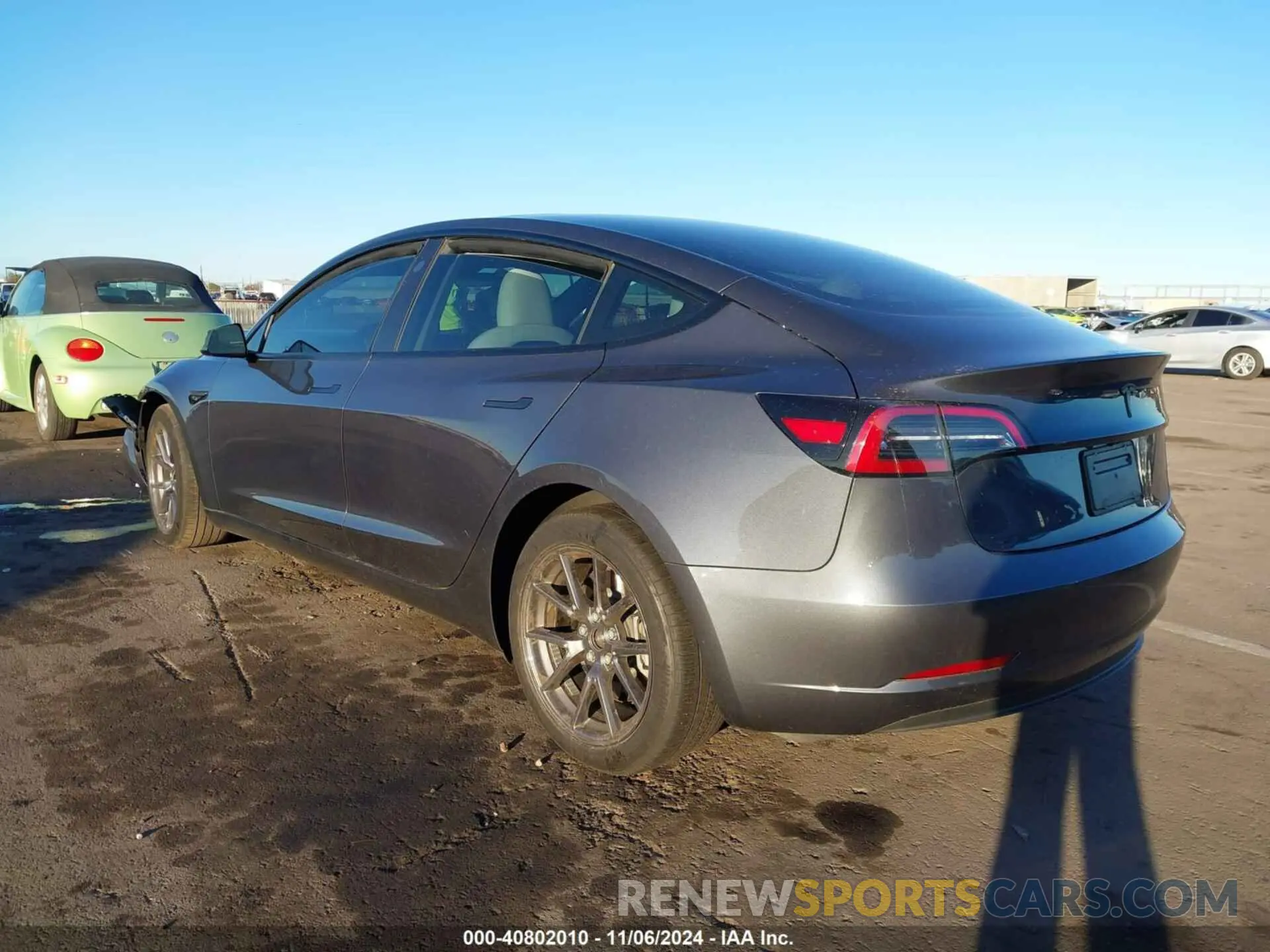 3 Photograph of a damaged car 5YJ3E1EAXPF650830 TESLA MODEL 3 2023
