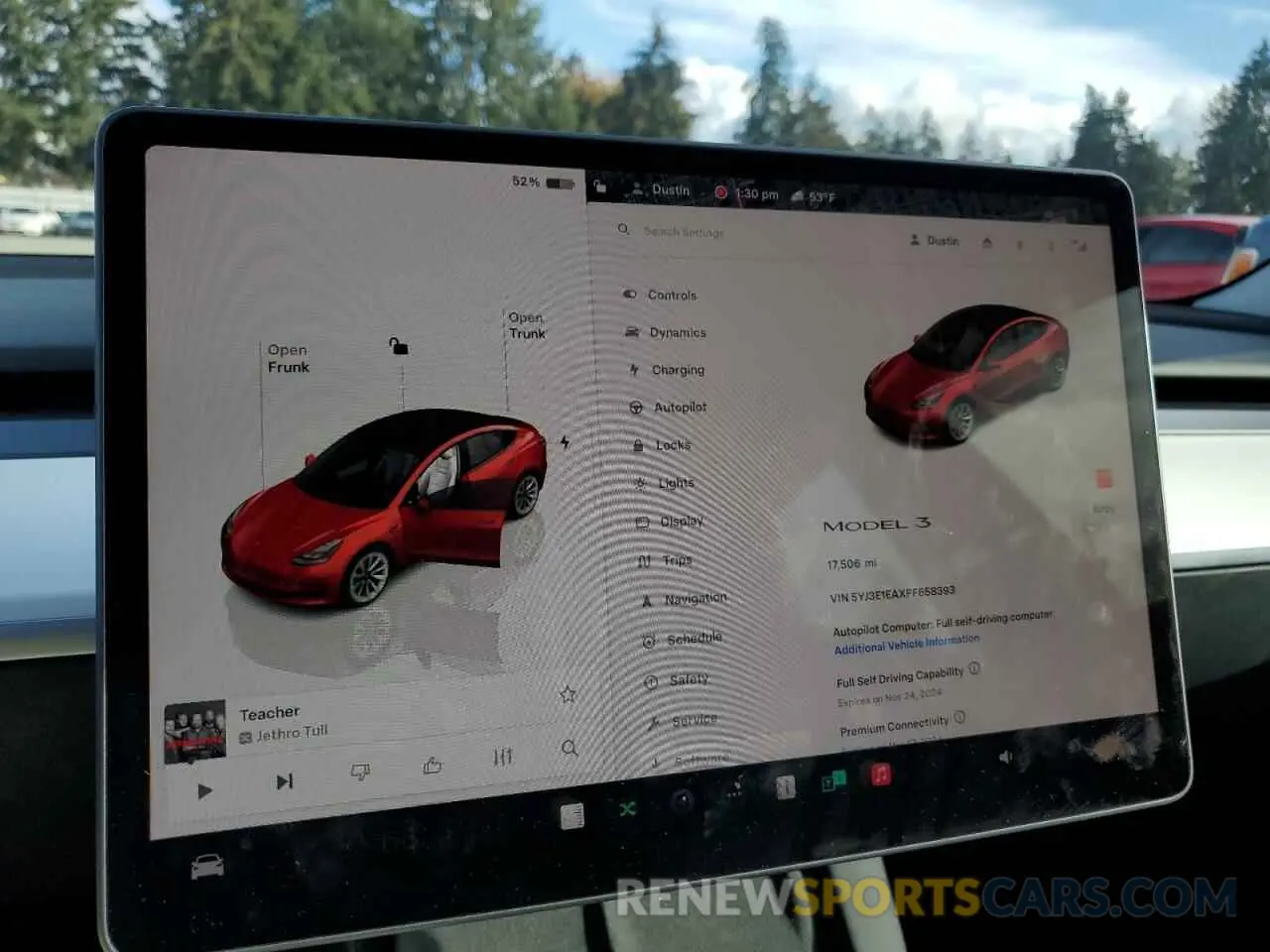 9 Photograph of a damaged car 5YJ3E1EAXPF658393 TESLA MODEL 3 2023