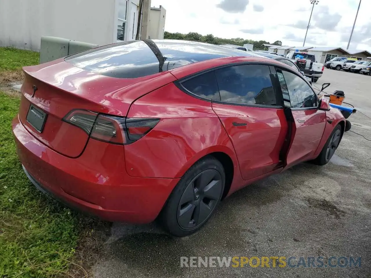 3 Photograph of a damaged car 5YJ3E1EAXPF677929 TESLA MODEL 3 2023