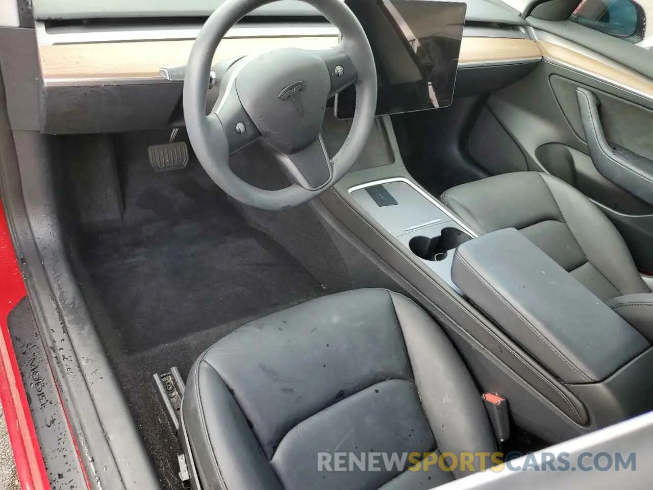 8 Photograph of a damaged car 5YJ3E1EAXPF677929 TESLA MODEL 3 2023