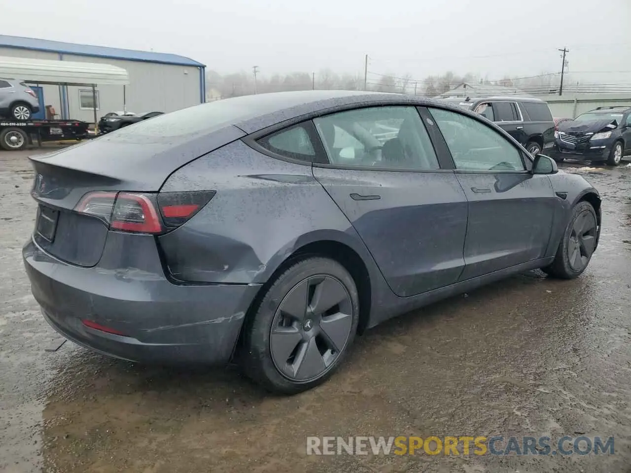 3 Photograph of a damaged car 5YJ3E1EAXPF678014 TESLA MODEL 3 2023