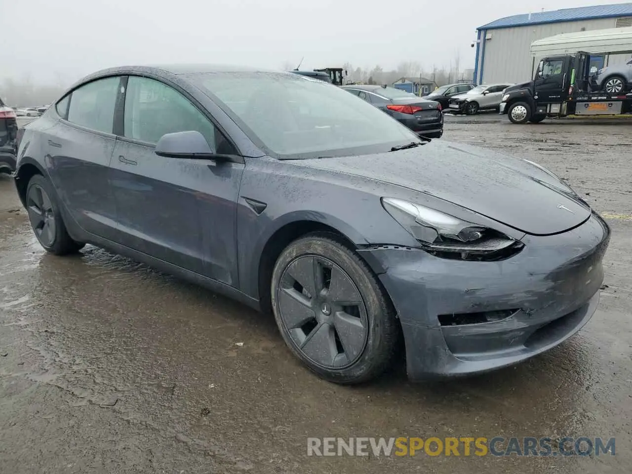 4 Photograph of a damaged car 5YJ3E1EAXPF678014 TESLA MODEL 3 2023