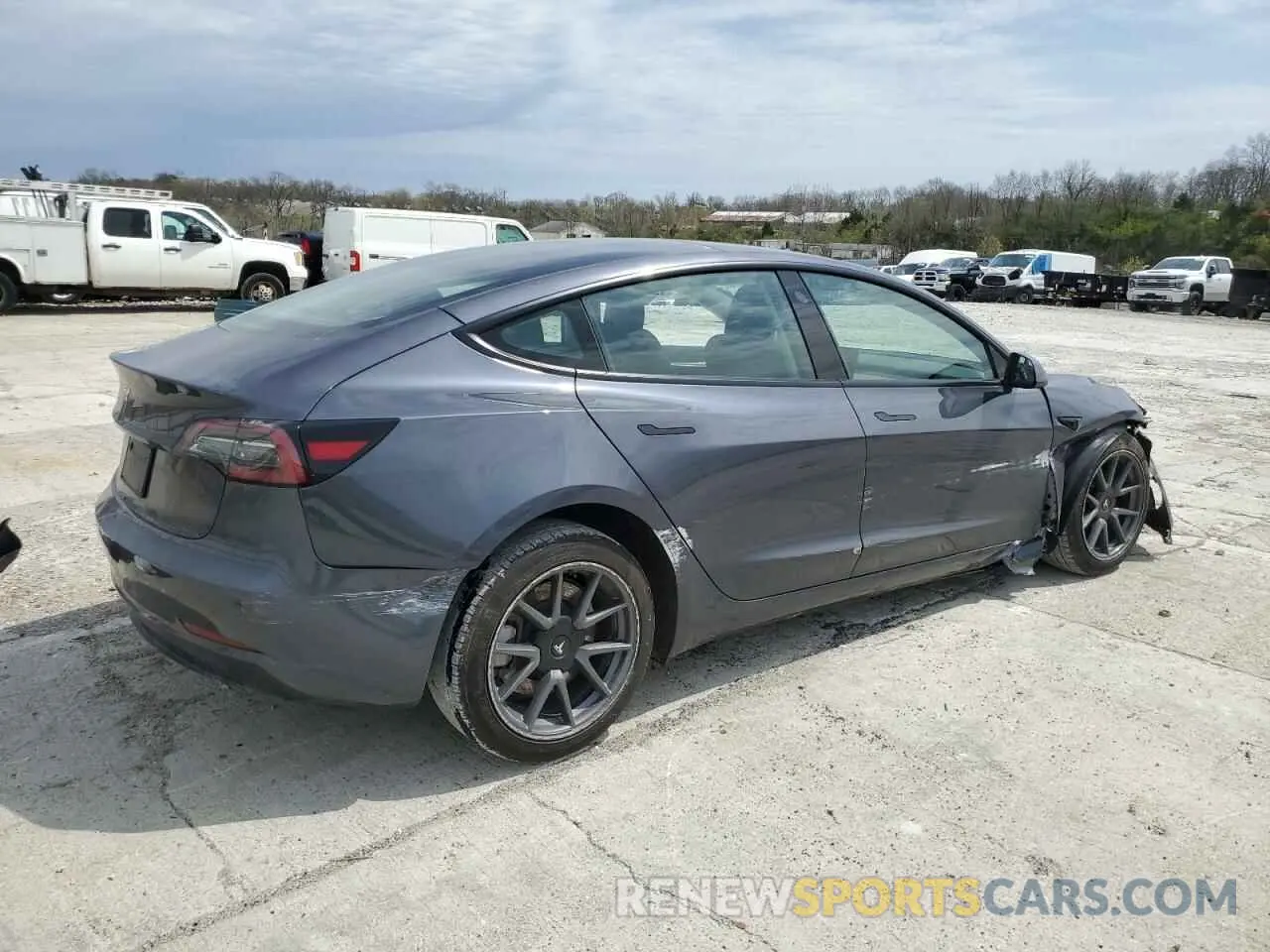 3 Photograph of a damaged car 5YJ3E1EAXPF678336 TESLA MODEL 3 2023