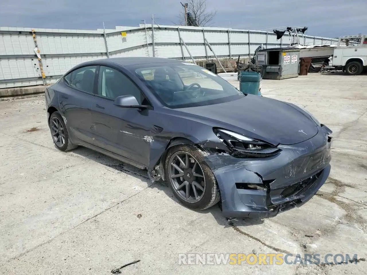 4 Photograph of a damaged car 5YJ3E1EAXPF678336 TESLA MODEL 3 2023