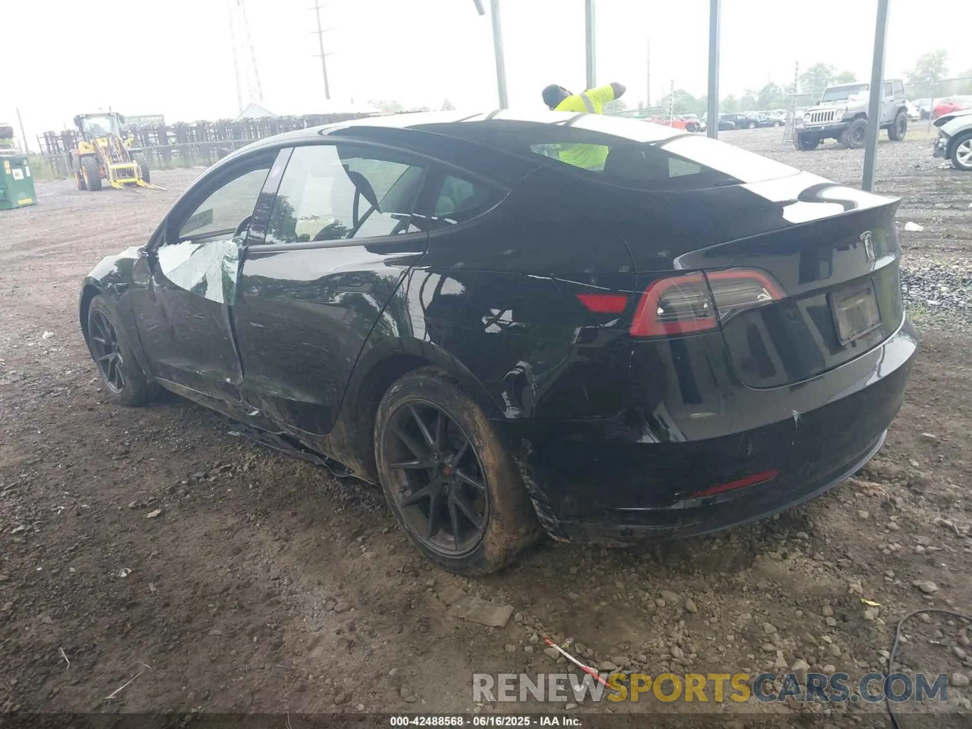 3 Photograph of a damaged car 5YJ3E1EAXPF678417 TESLA MODEL 3 2023