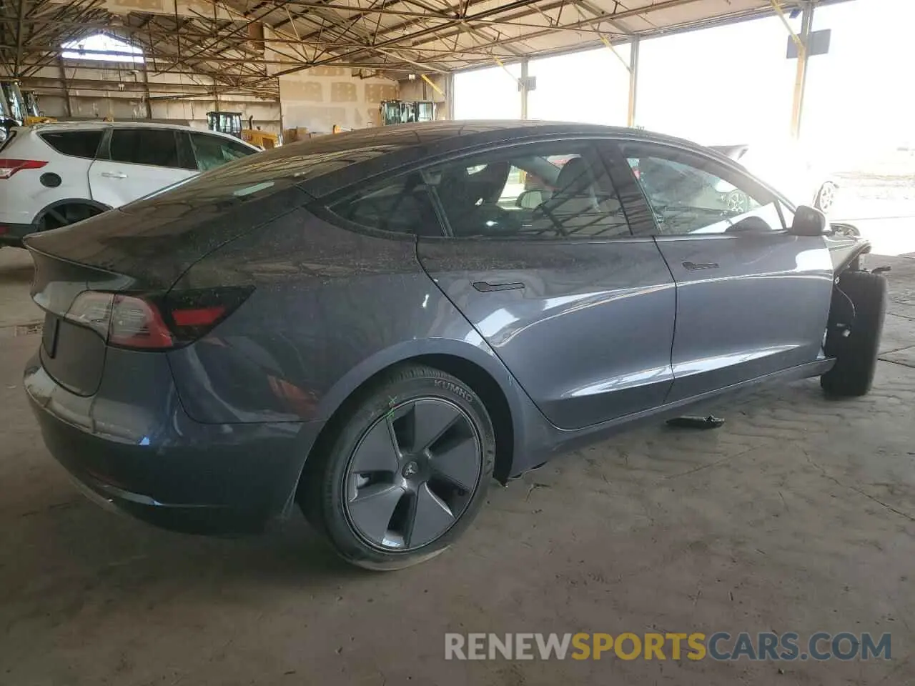 3 Photograph of a damaged car 5YJ3E1EAXPF691796 TESLA MODEL 3 2023