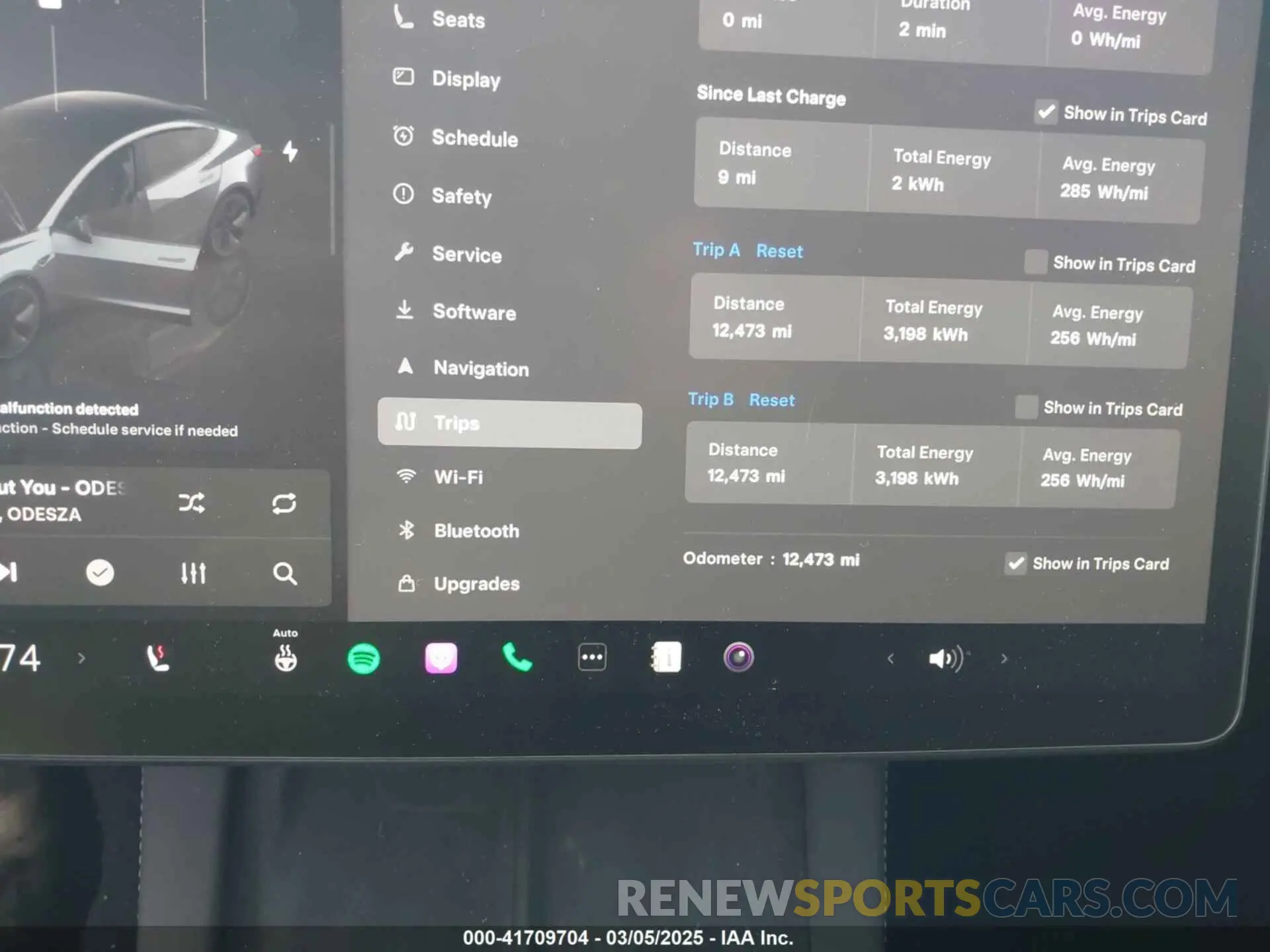 7 Photograph of a damaged car 5YJ3E1EAXPF693693 TESLA MODEL 3 2023