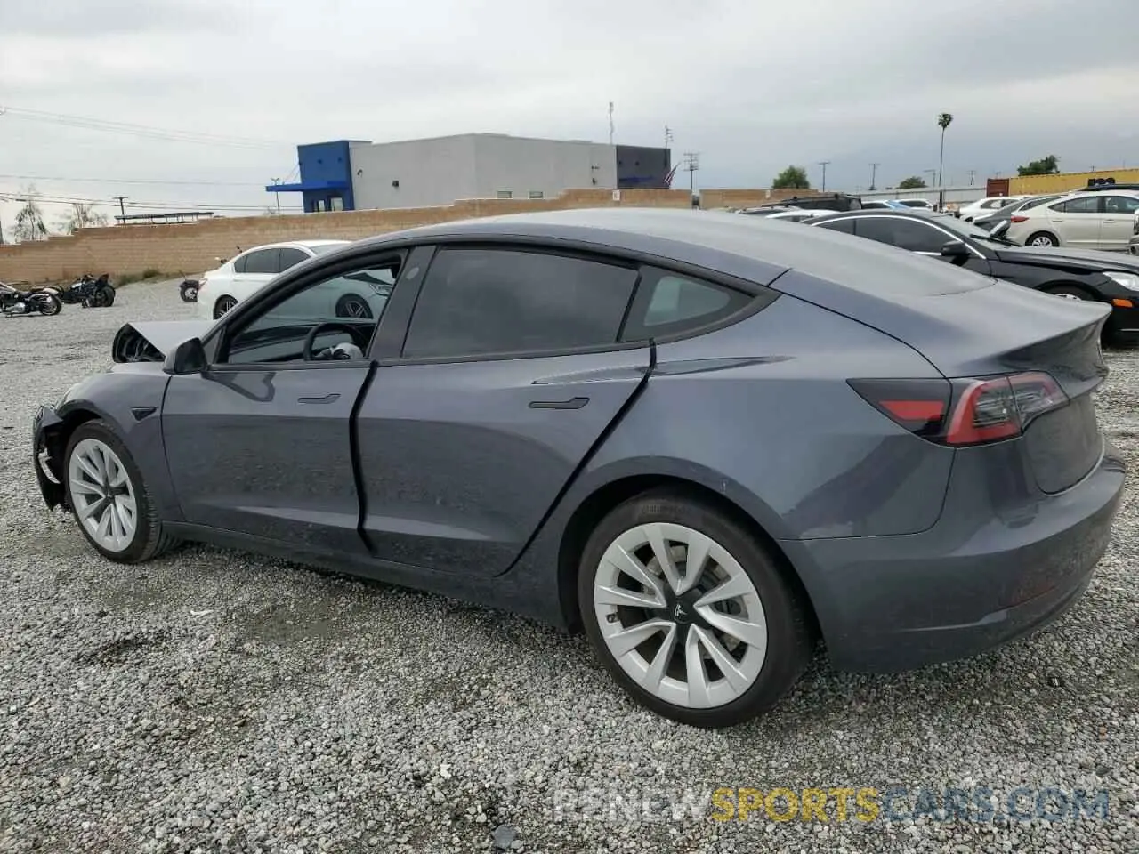 2 Photograph of a damaged car 5YJ3E1EAXPF694942 TESLA MODEL 3 2023