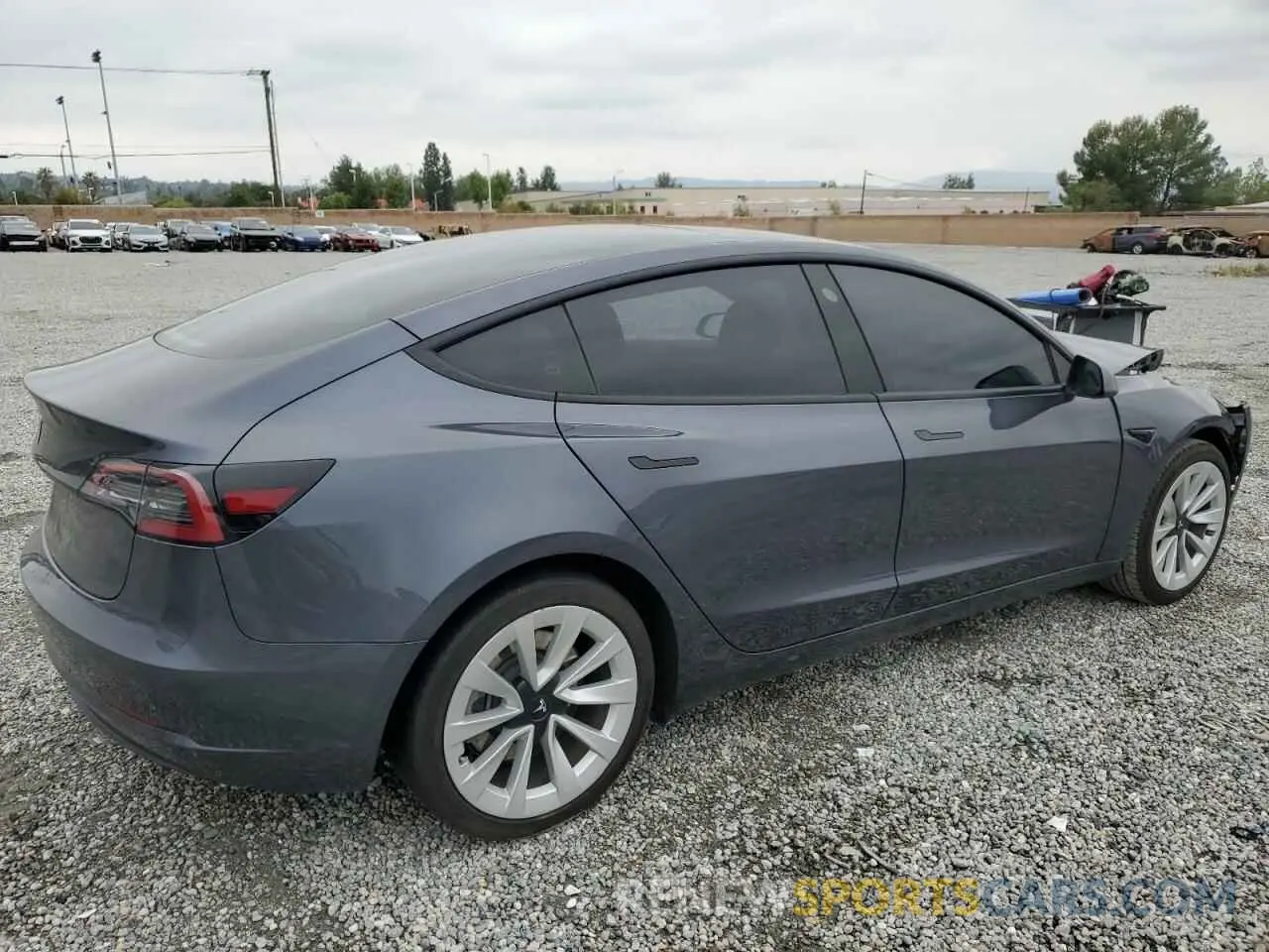 3 Photograph of a damaged car 5YJ3E1EAXPF694942 TESLA MODEL 3 2023