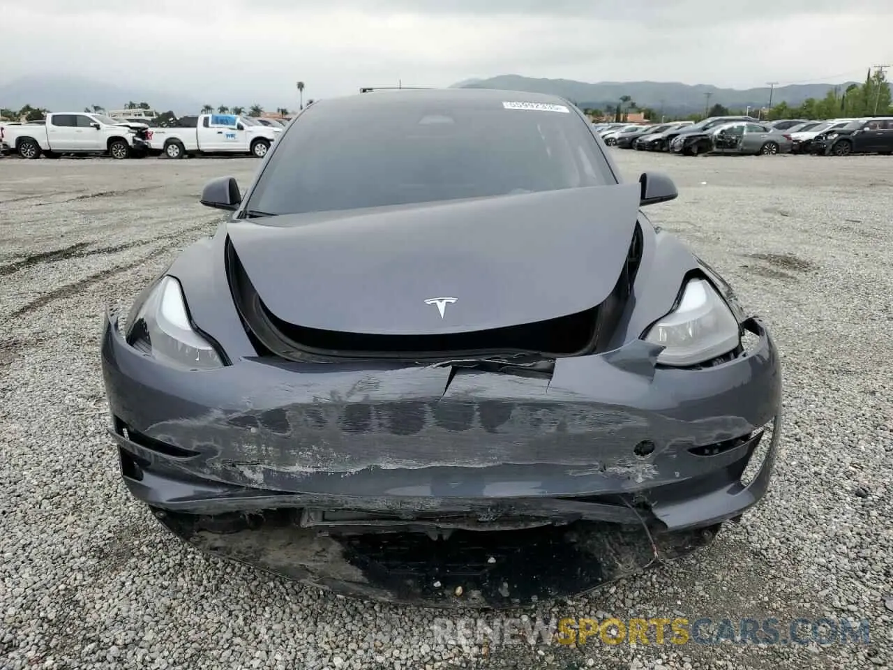 5 Photograph of a damaged car 5YJ3E1EAXPF694942 TESLA MODEL 3 2023