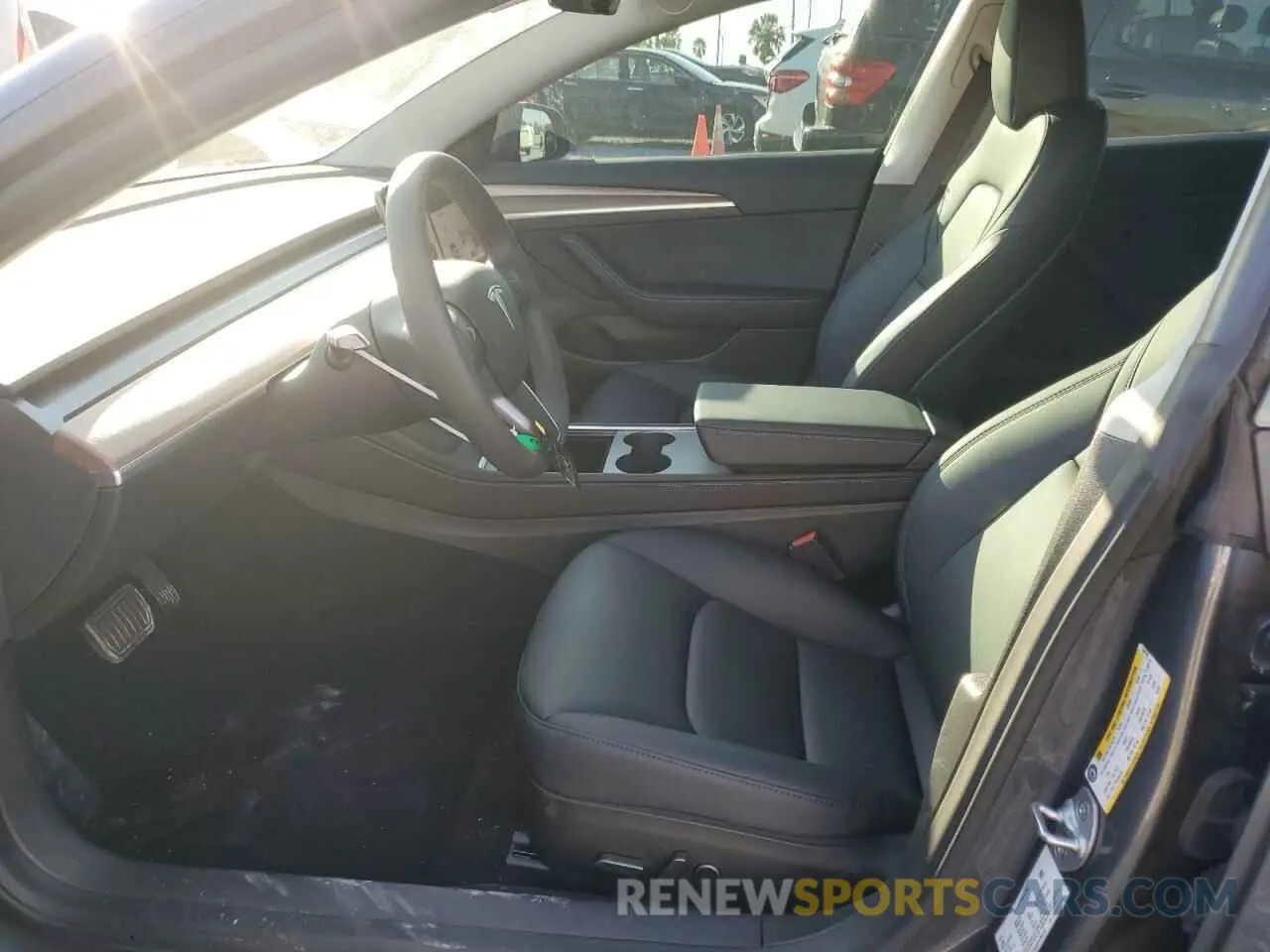 7 Photograph of a damaged car 5YJ3E1EAXPF704742 TESLA MODEL 3 2023