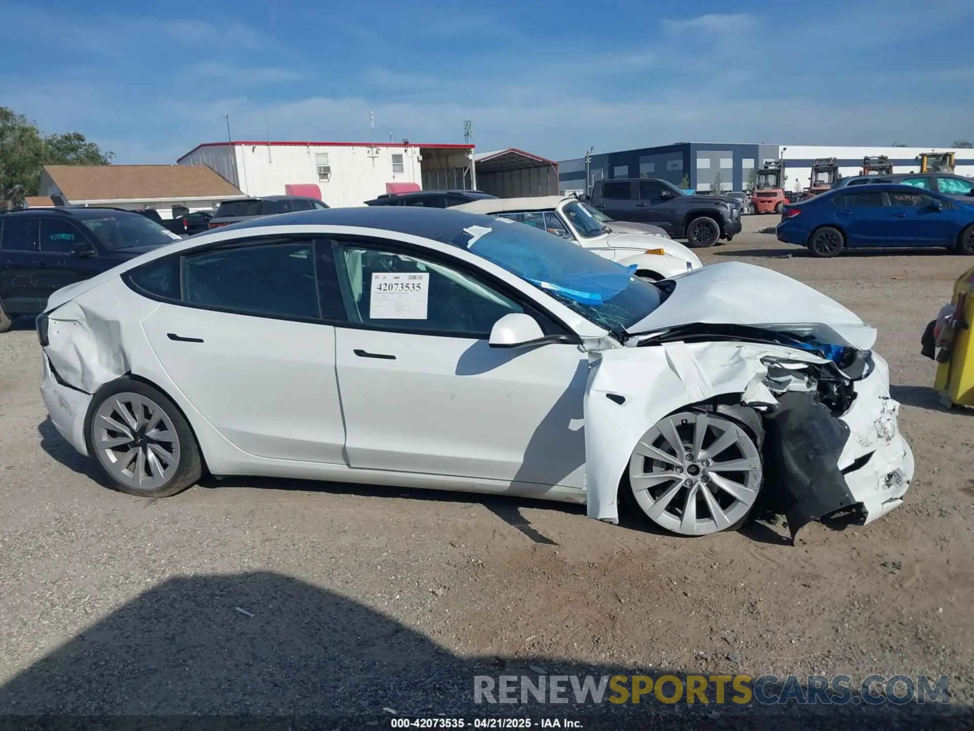 12 Photograph of a damaged car 5YJ3E1EB0PF392696 TESLA MODEL 3 2023