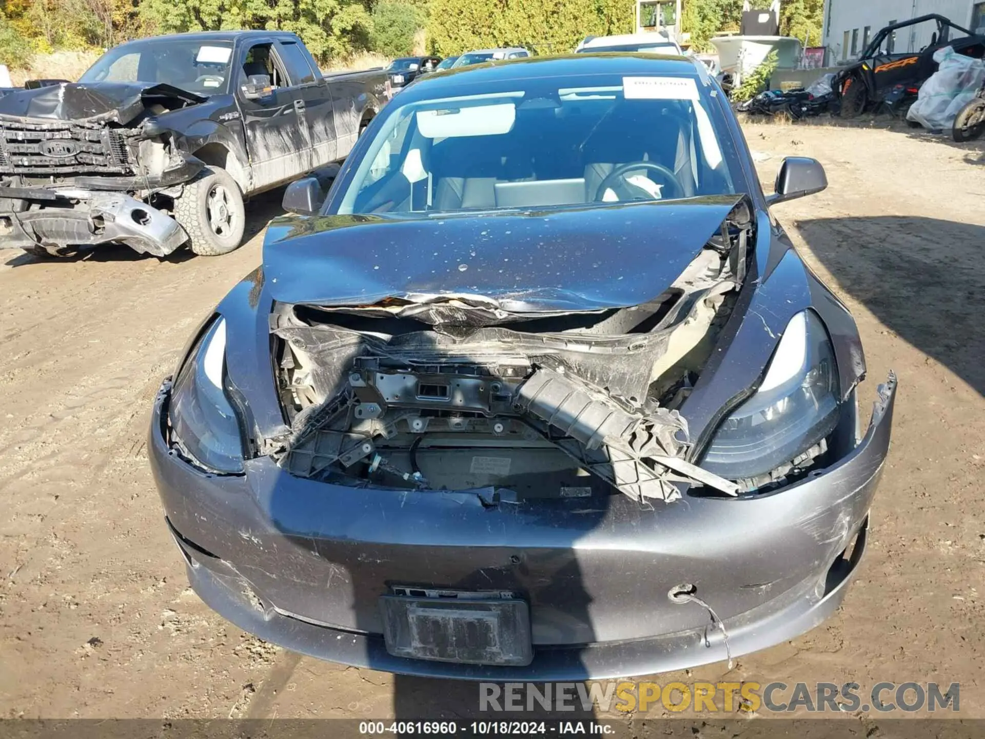 12 Photograph of a damaged car 5YJ3E1EB0PF392794 TESLA MODEL 3 2023